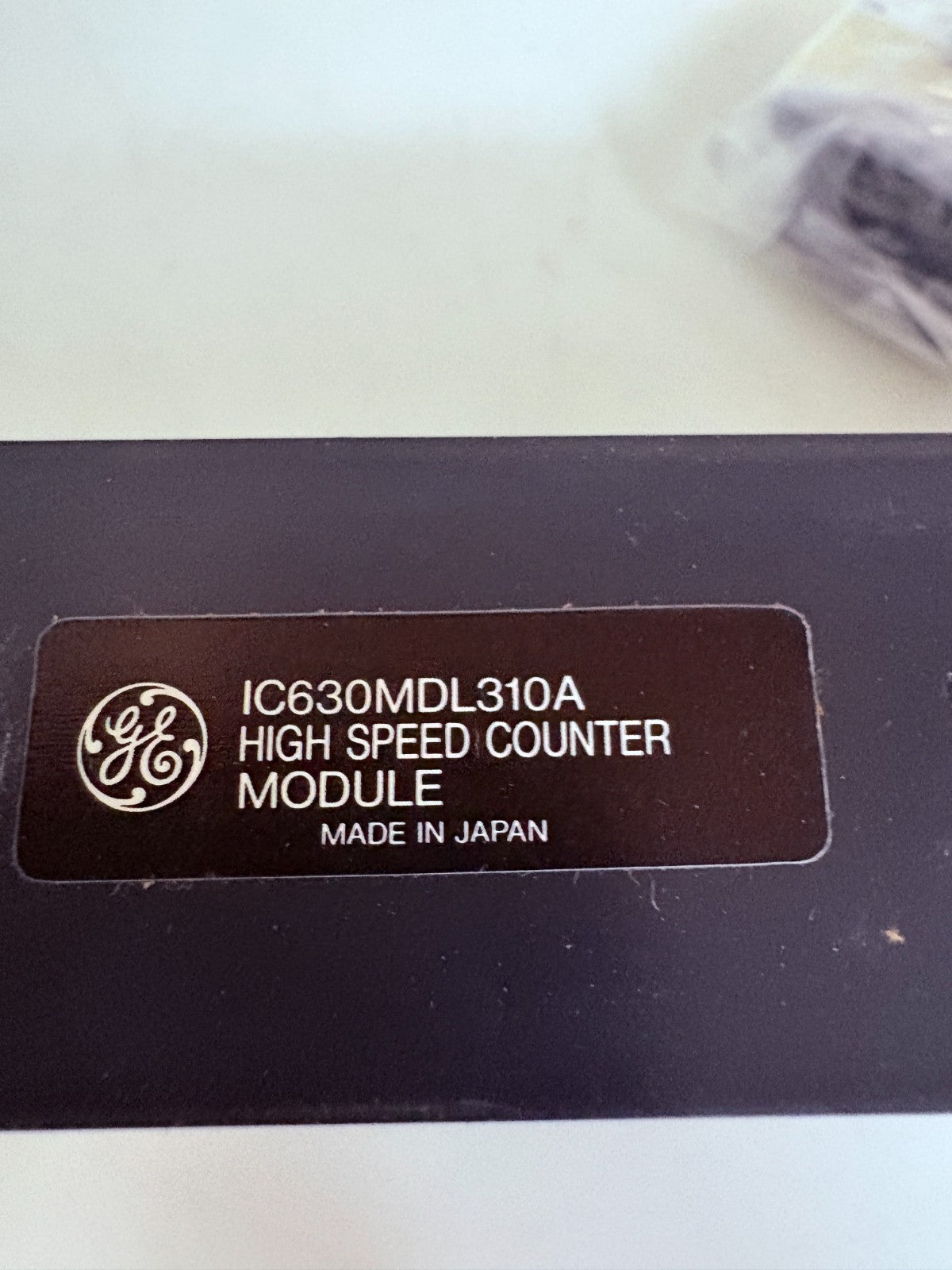 GENERAL ELECTRIC HIGH SPEED COUNTER MODULE IC630MDL310A