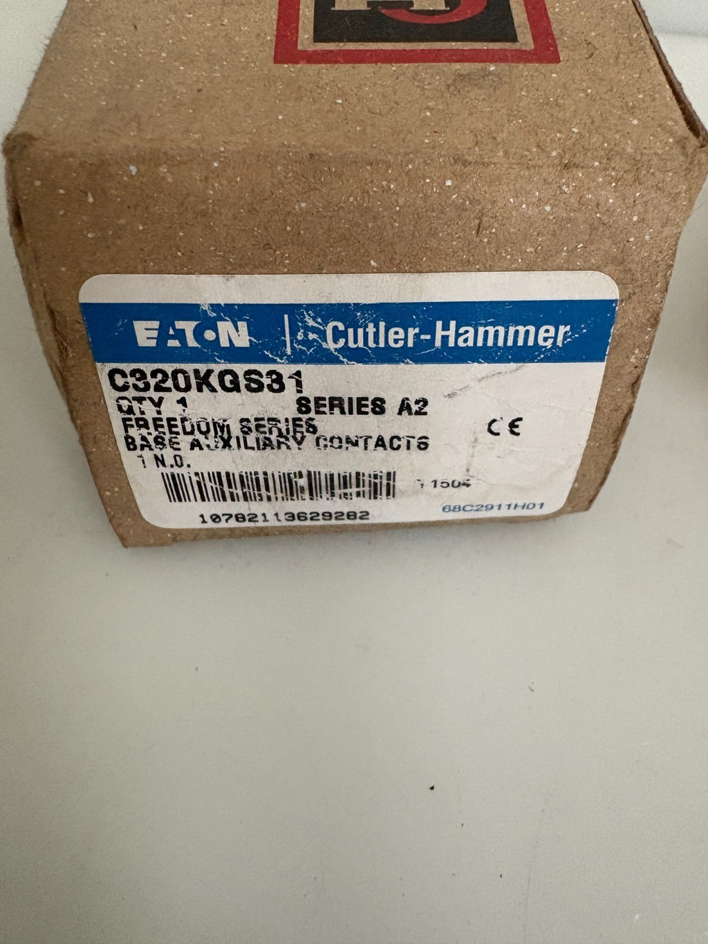 EATON CUTLER HAMMER FREEDOM AUXILIARY CONTACT C320KGS31