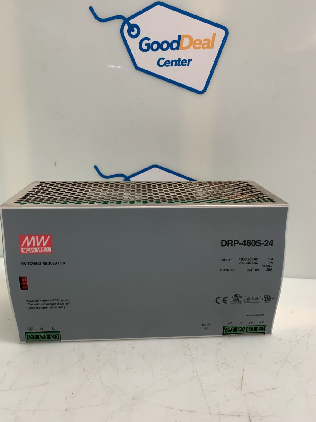 MEAN WELL  DRP-480S-24  Switching Regulator0