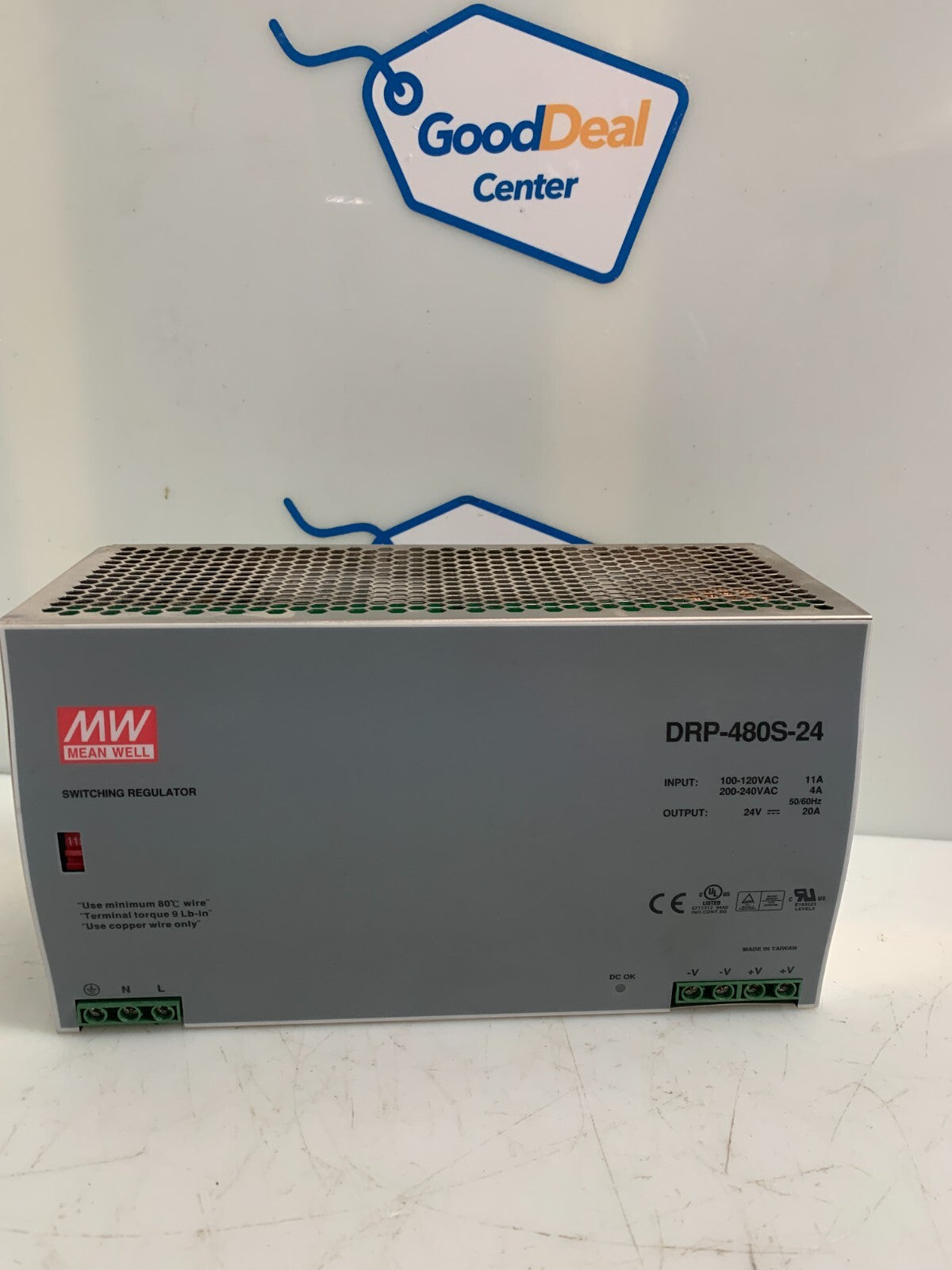 MEAN WELL  DRP-480S-24  Switching Regulator0