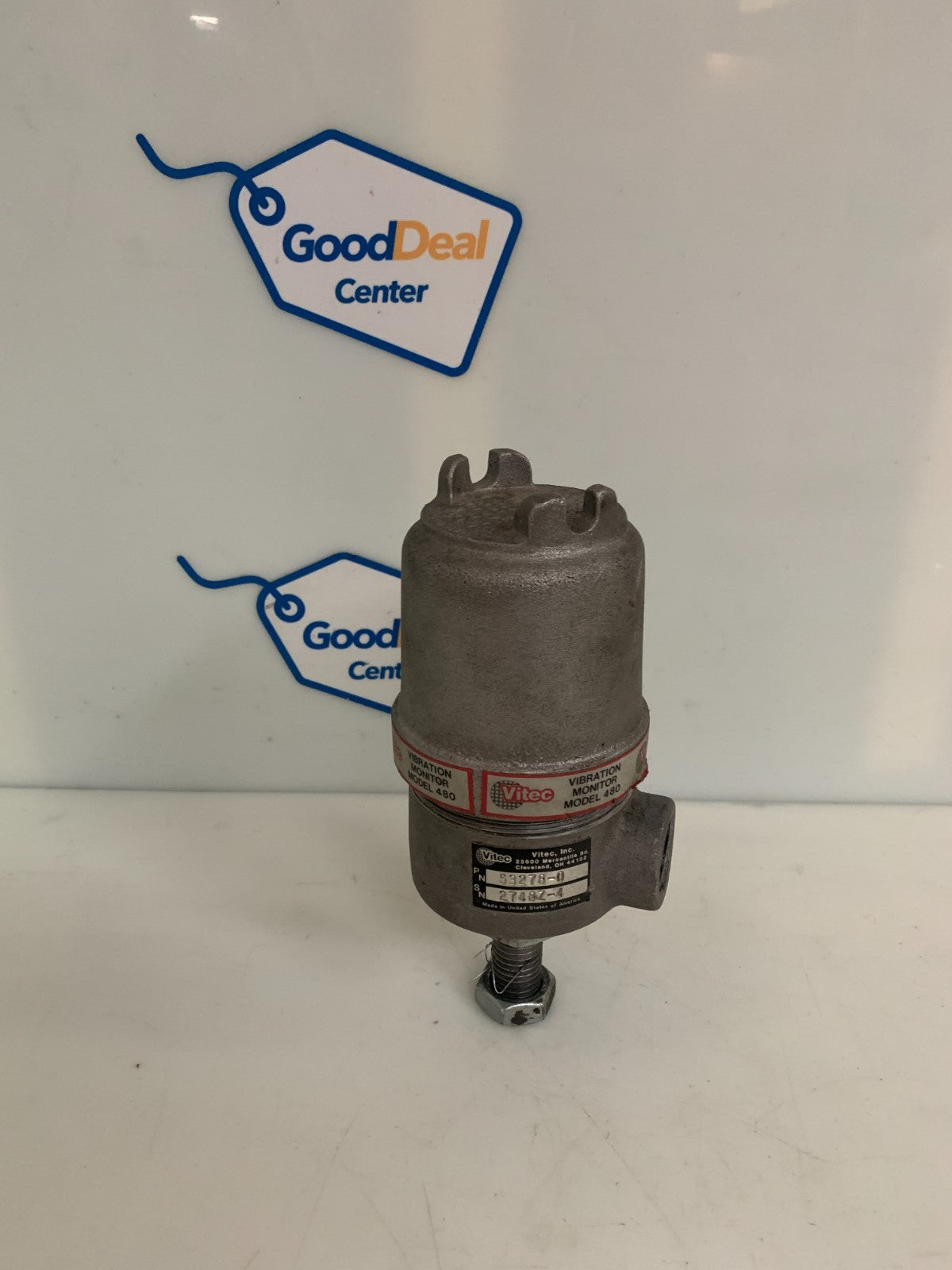 VITEC VIBRATION MONITOR MODEL 480 53278-00