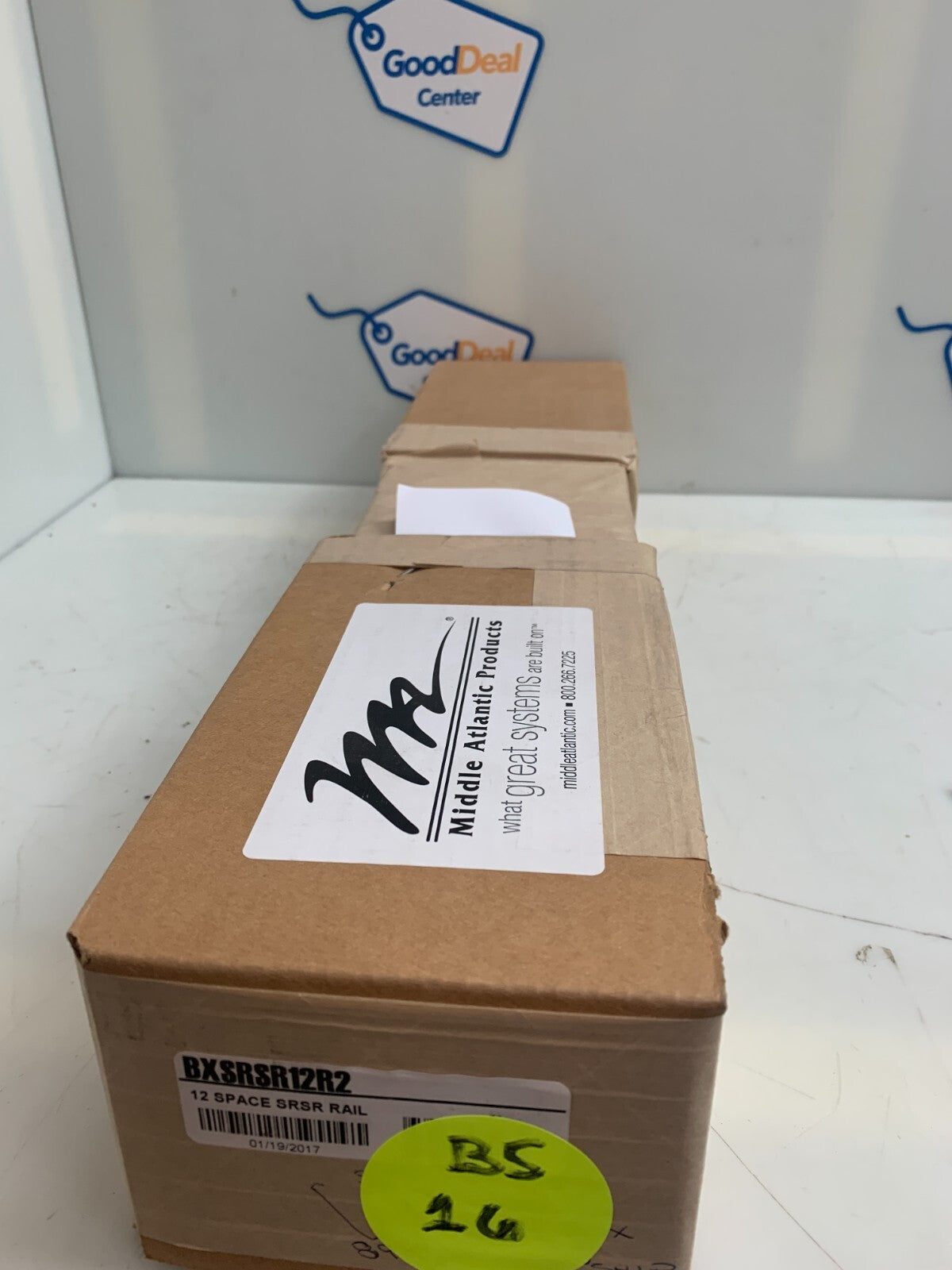 Middle Atlantic Products 12 Space SRSR Rail (rail only) BXSRSR12R2