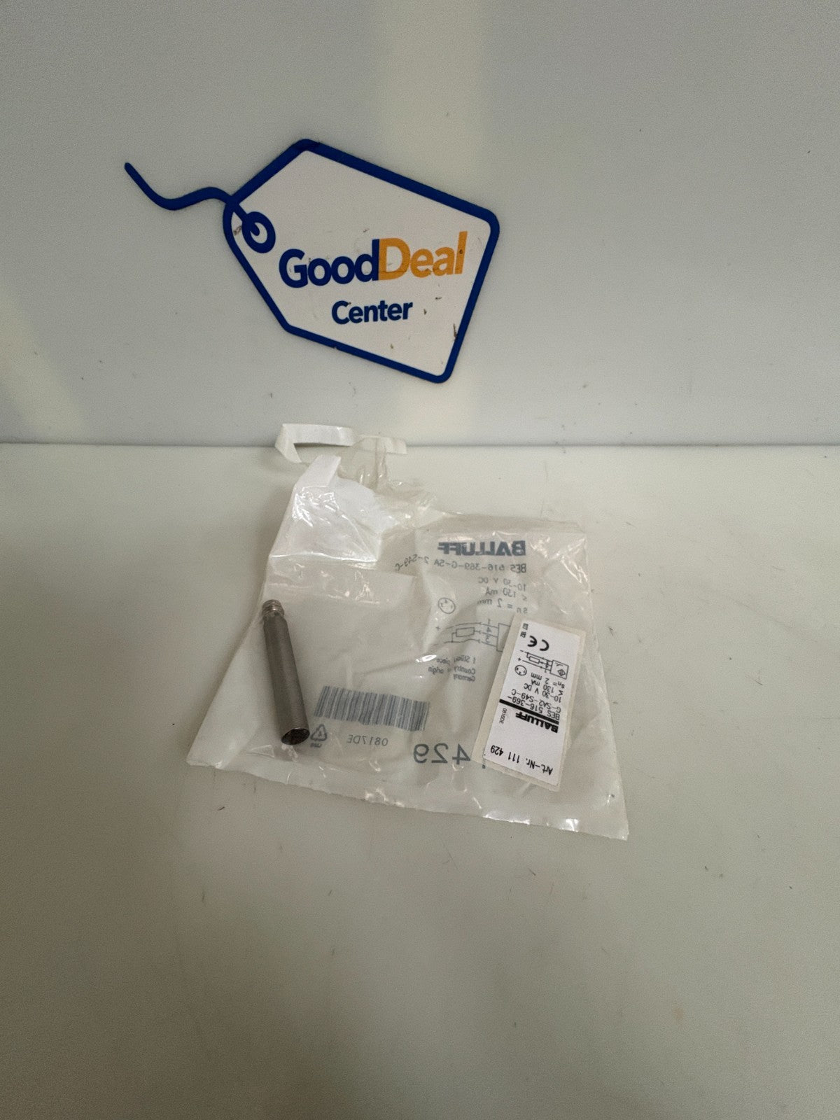 BALLUFF PROXIMITY SWITCH BES 516-369-G-SA2-S49-C