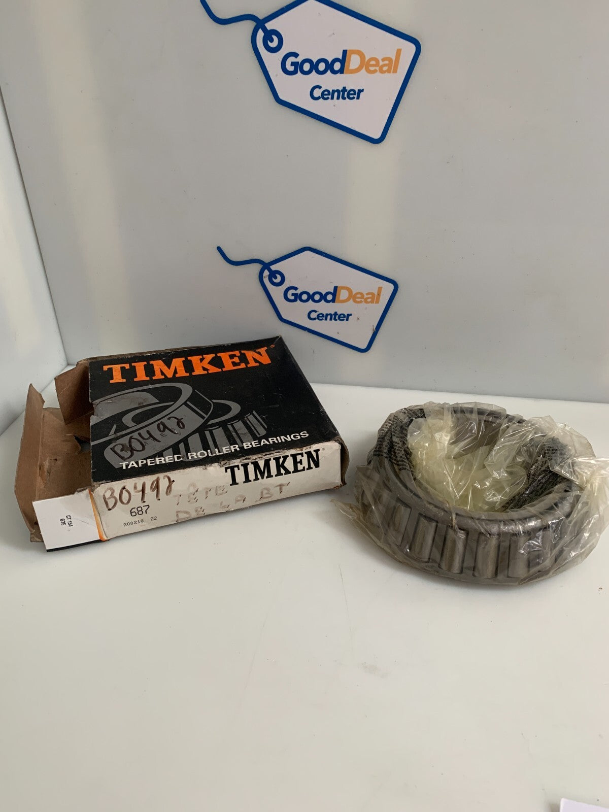 TIMKEN TAPERED ROLLER BEARING SINGLE CONE #687