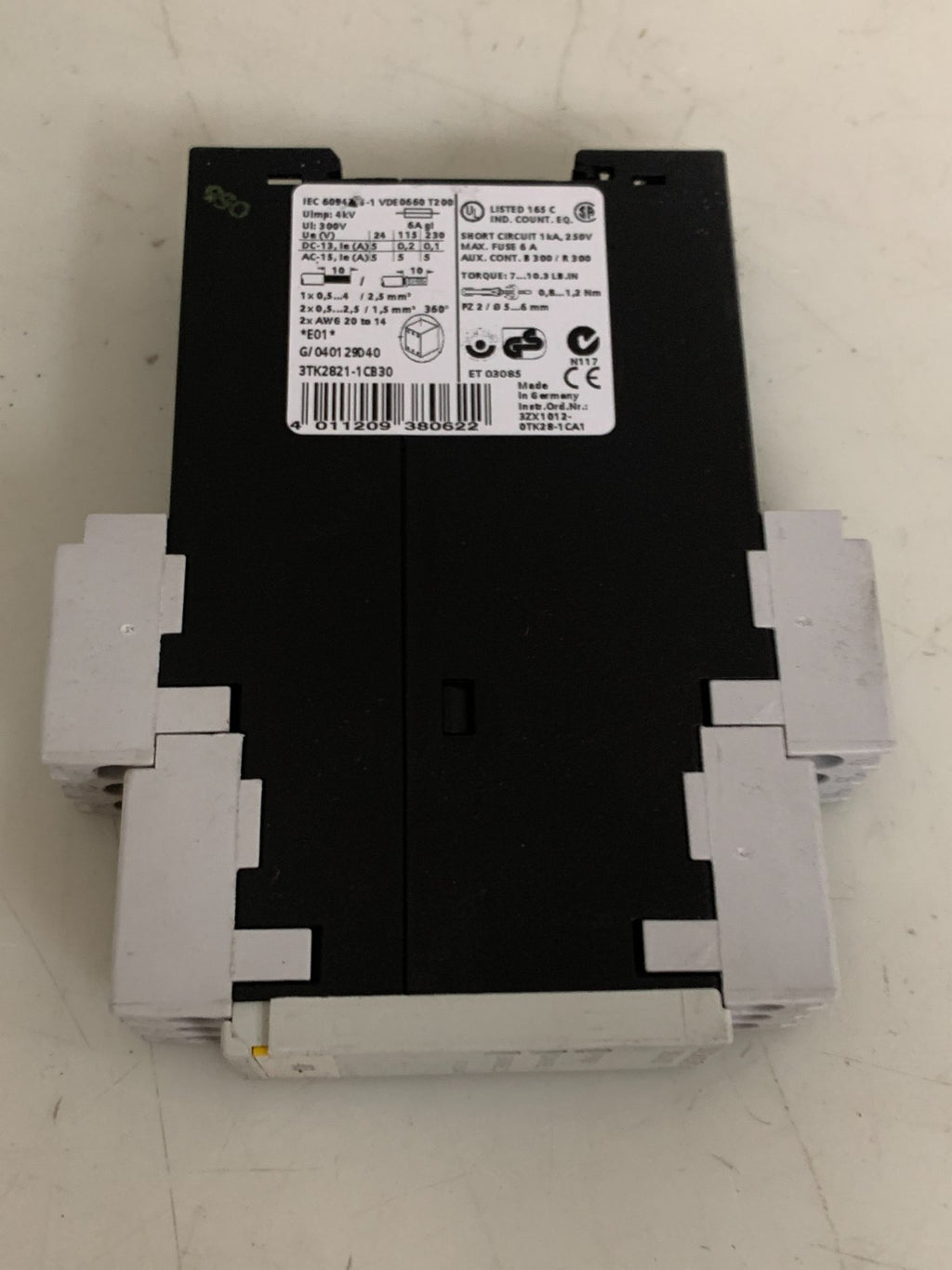 SIEMENS SIGUARD SAFETY RELAY 3TK2821-1CBBO
