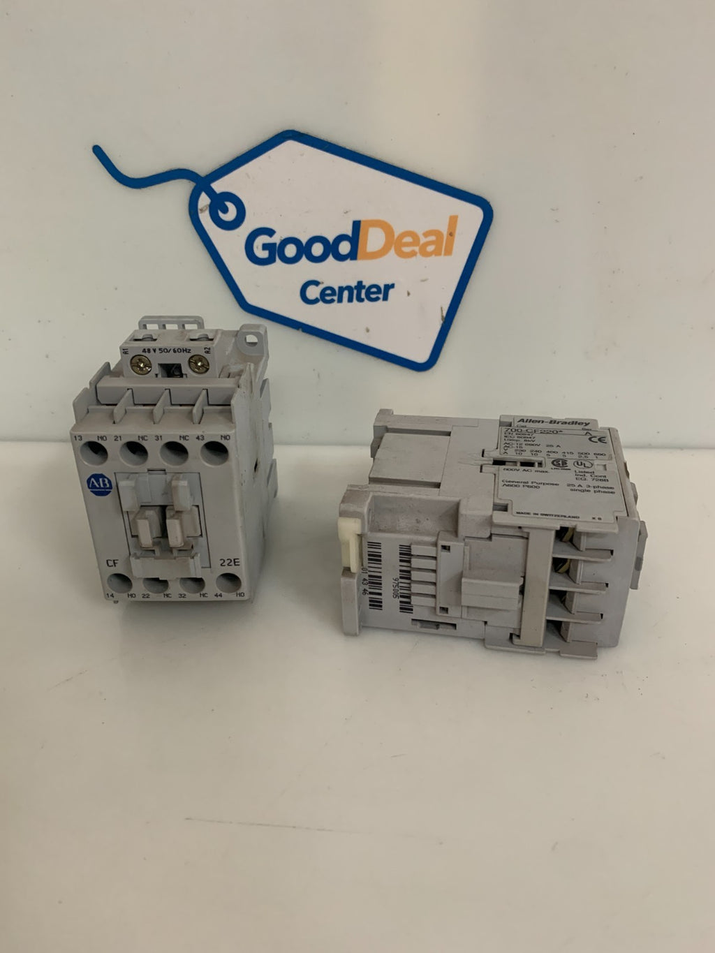 LOT OF 2 ALLEN BRADLEY MAGNETIC CONTACTOR 700-CF 220 A