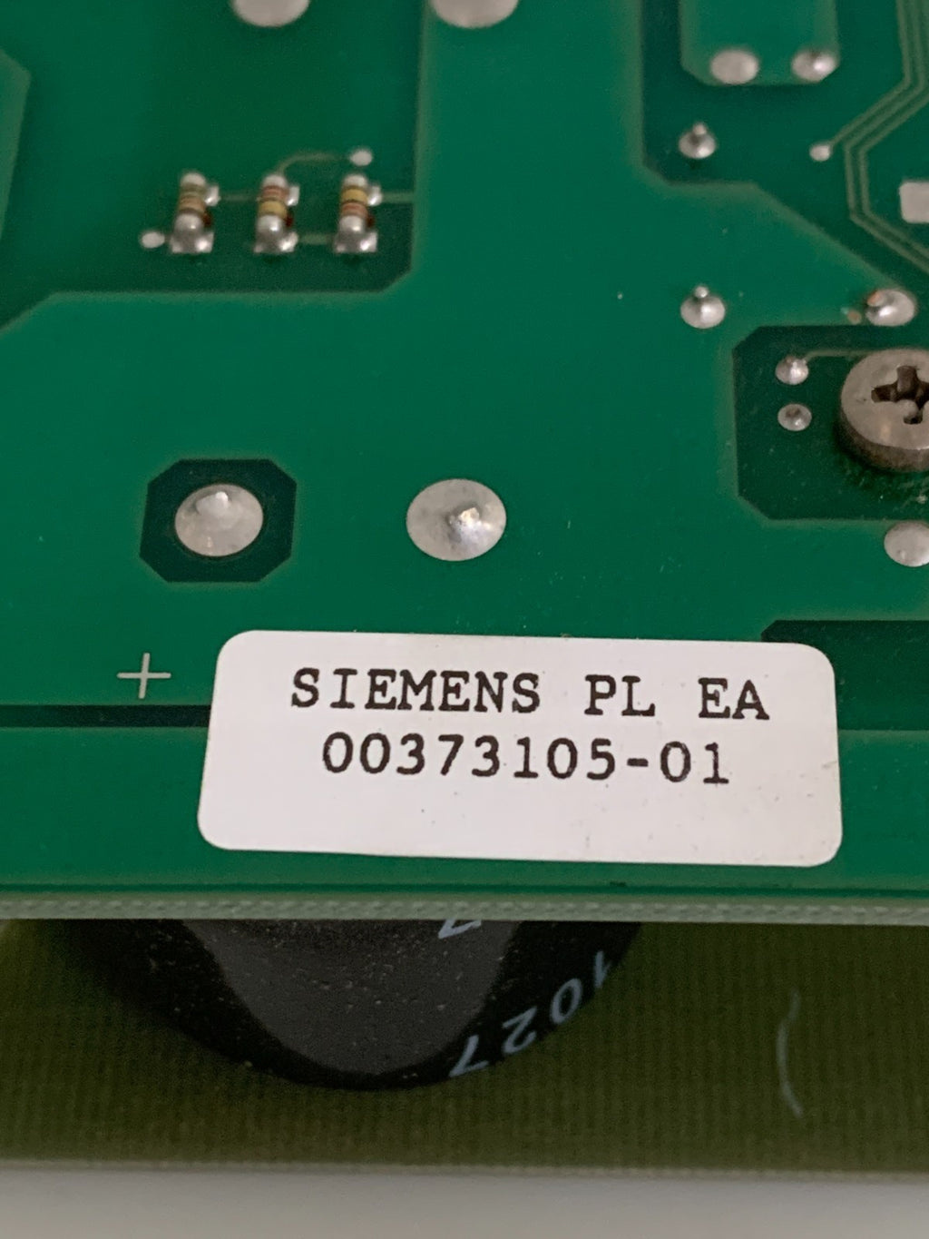 SIEMENS SERVO DRIVER MODULE 00373105-01