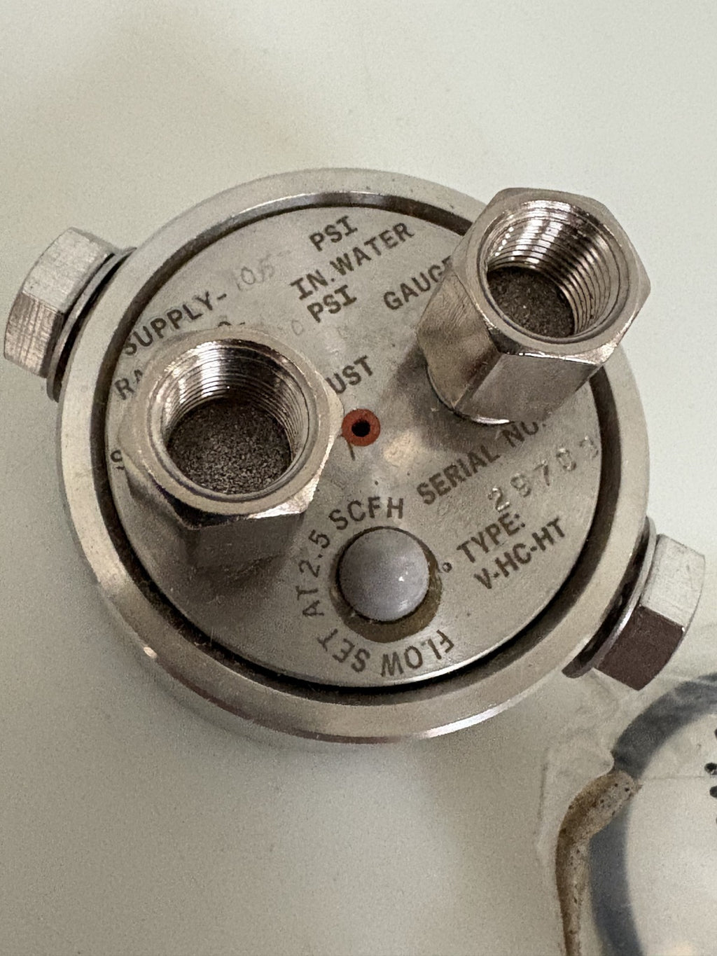 HASTELLOY -C DIAPHRAGM FLOW METER TYPE V-HC-HT