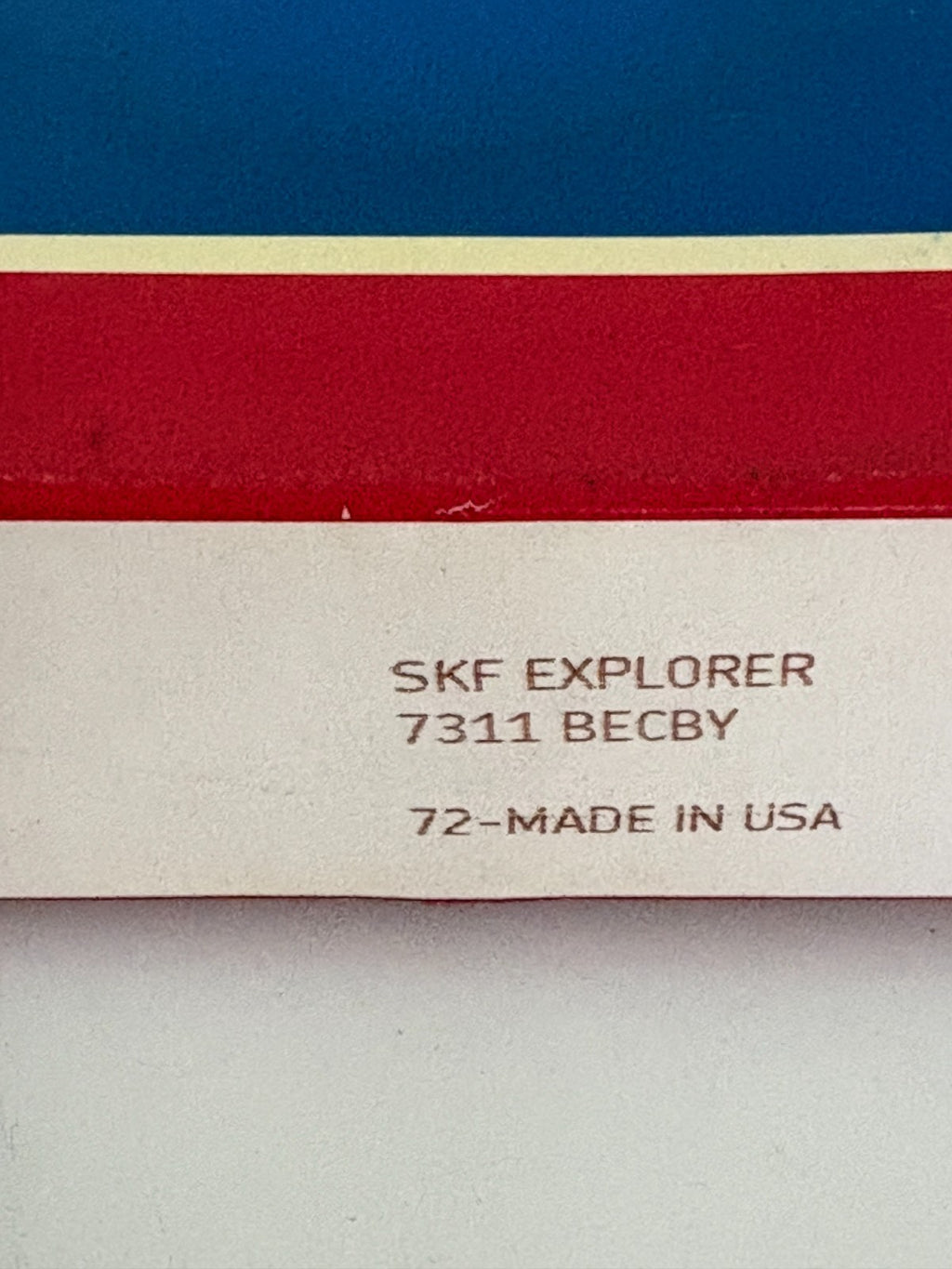 SKF ANGULAR BALL BEARING #7311 BECBY 005P