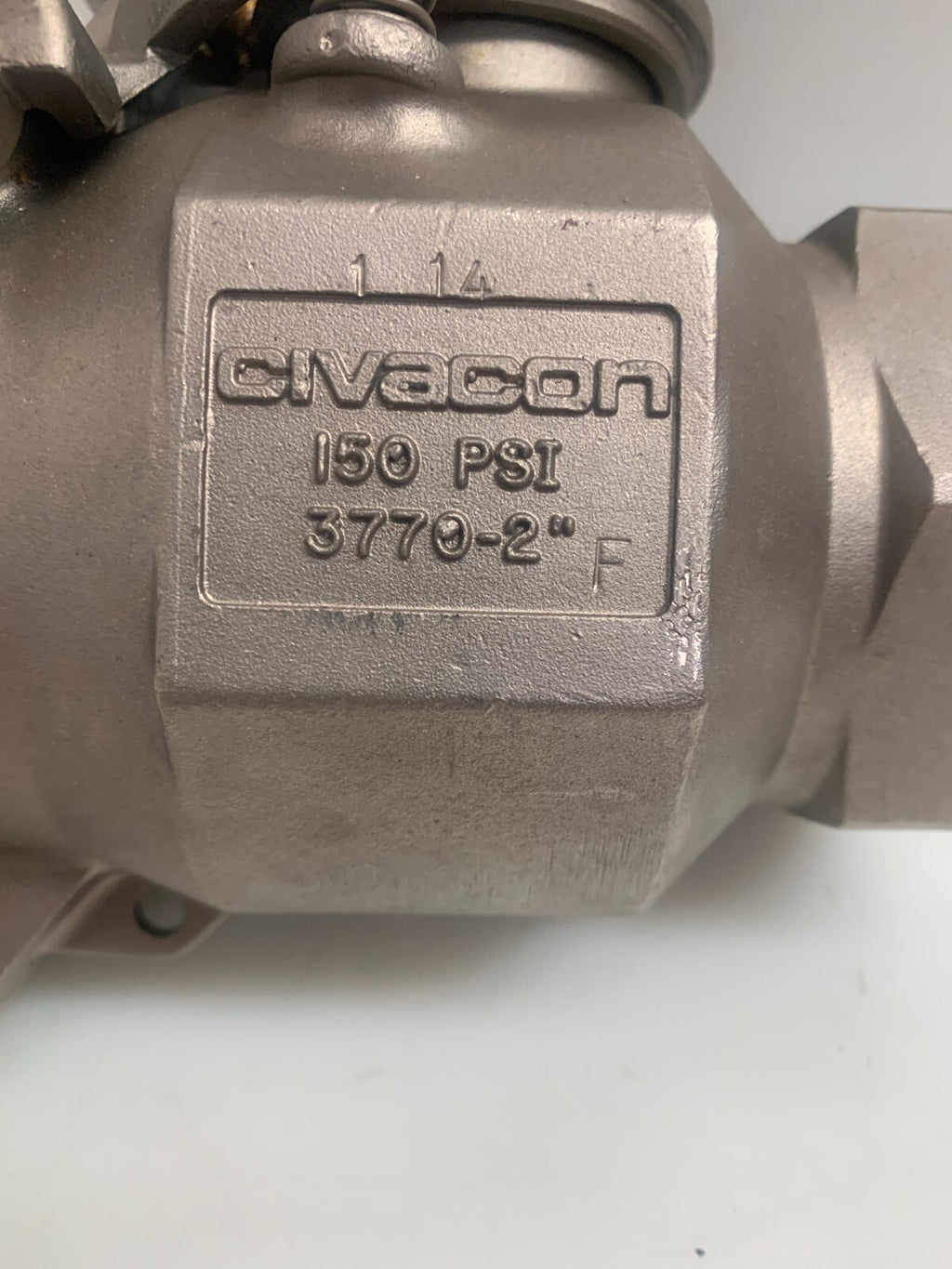 CIVACON  Stainless Steel Ball Valve   150PSI  2''   3770-2''