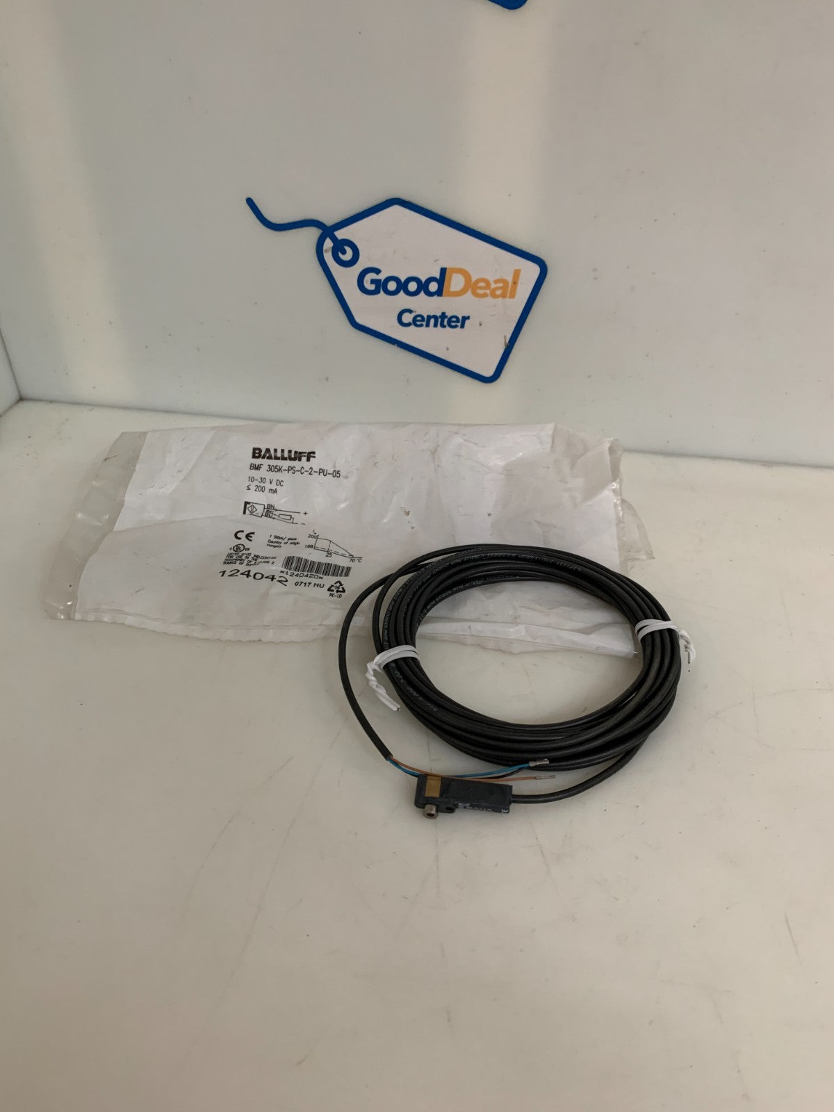 BALLUFF PROXIMITY SENSOR BMF 305K-PS-C-2-PU-05