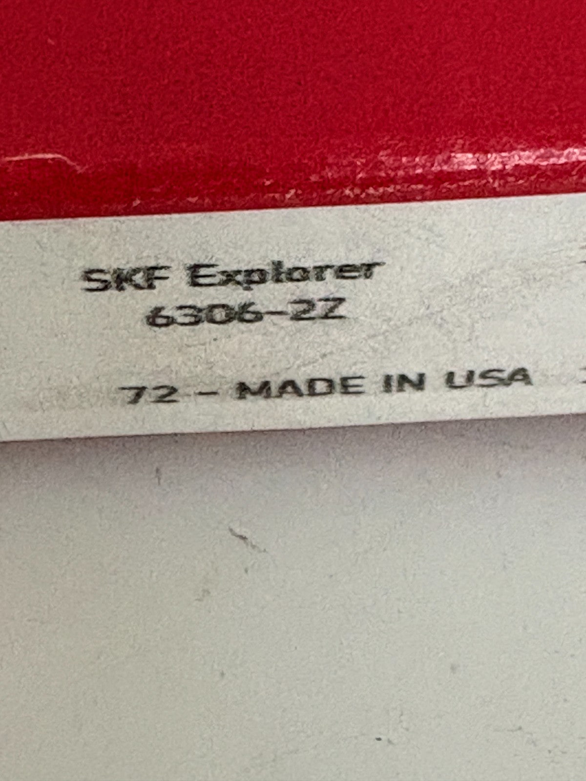 SKF EXPLORER BEARING 6306-2Z