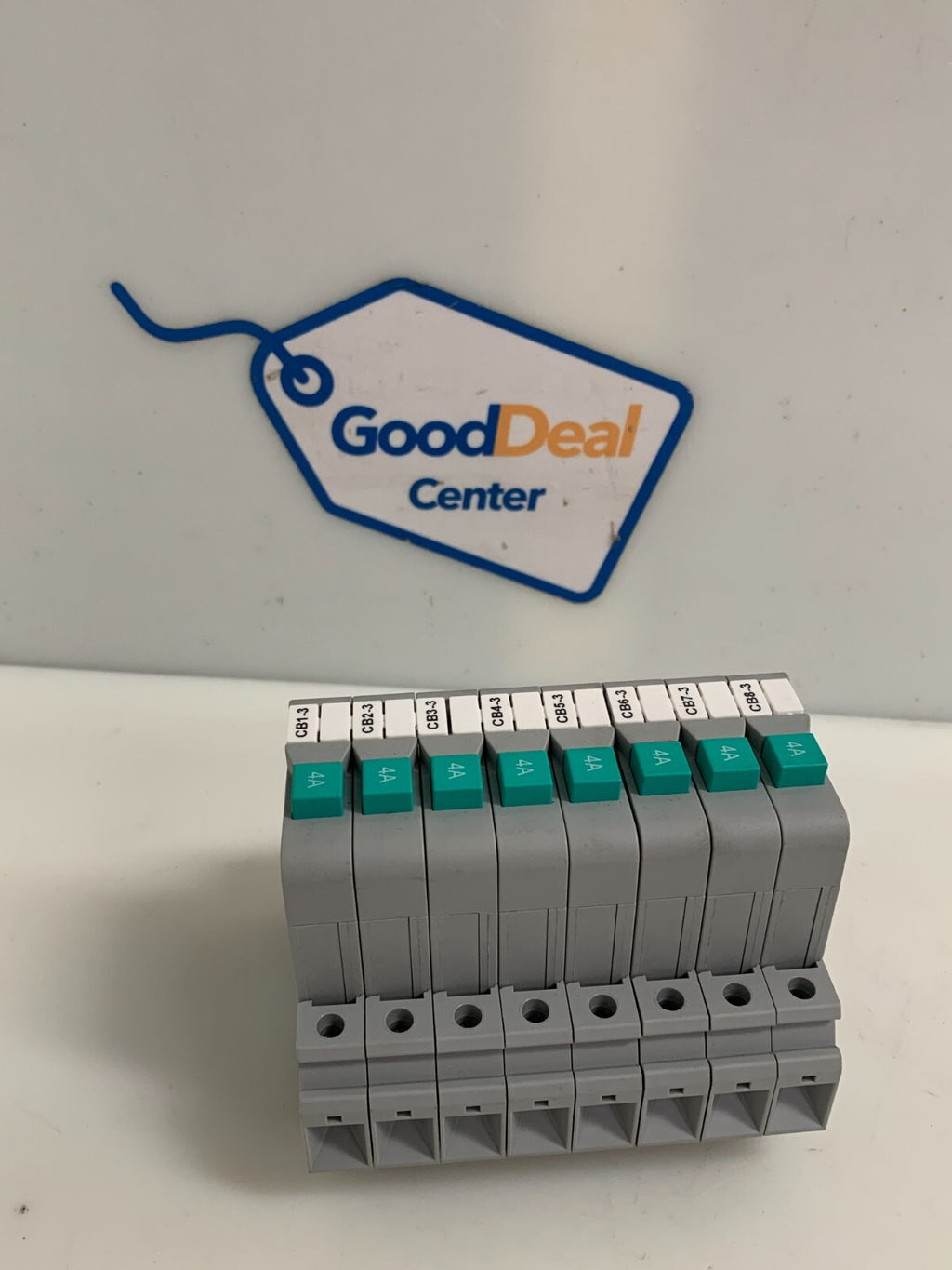 LOT OF 8 PHOENIX CONTACT RAIL MOUNT CIRCUIT BREAKER UT 6-TMC M 4 A0