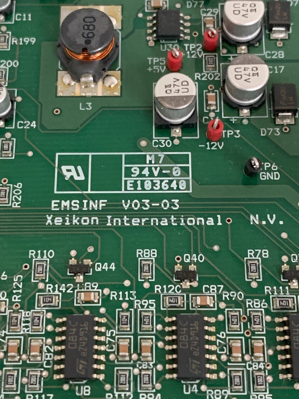 XEIKON INT. CIRCUIT BOARD CONTROLLER EMSINF V03-03
