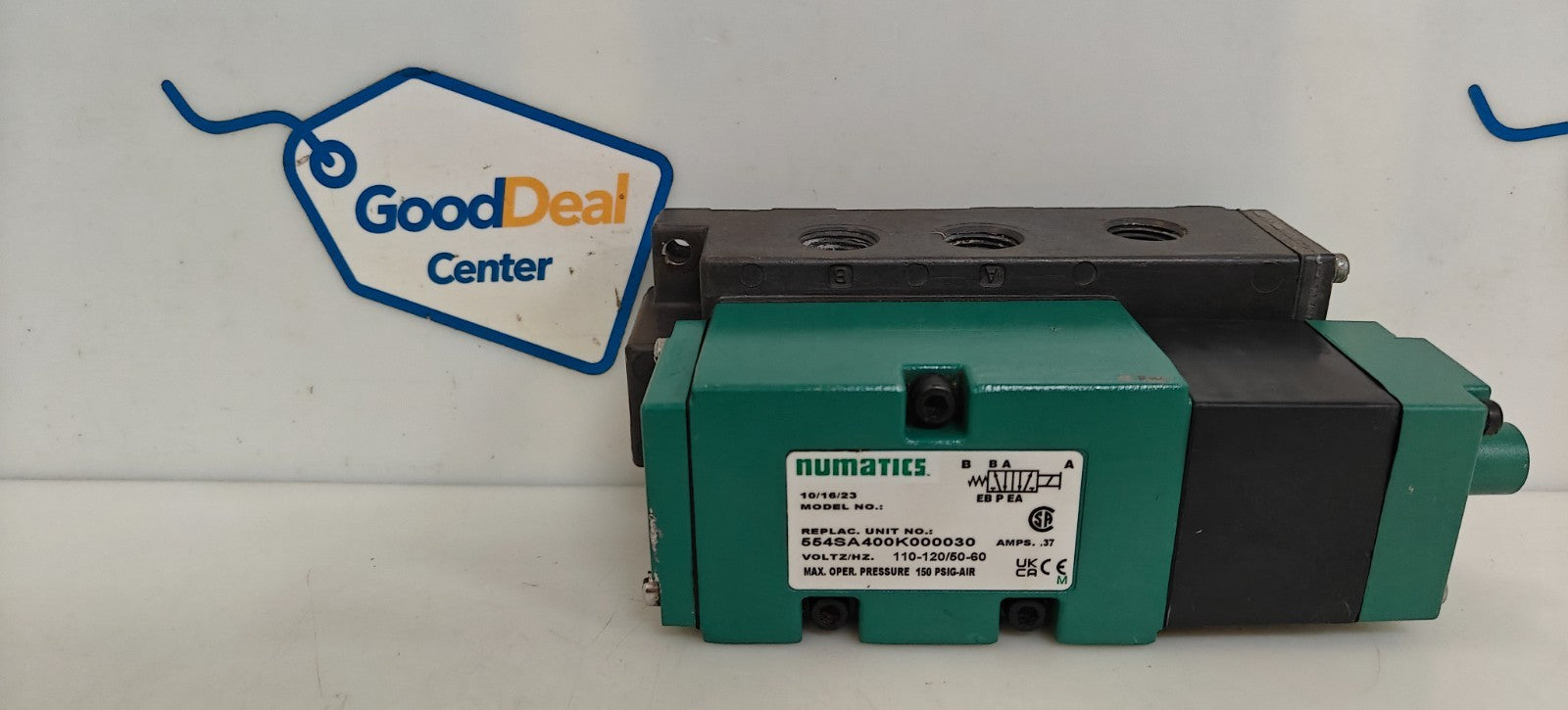 NUMATIC 4 WAY SOLENOID VALVE 554SA400K000030 0