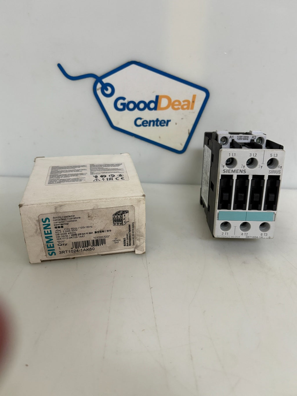 SIEMENS CONTACTOR 3RT1024-1AK600