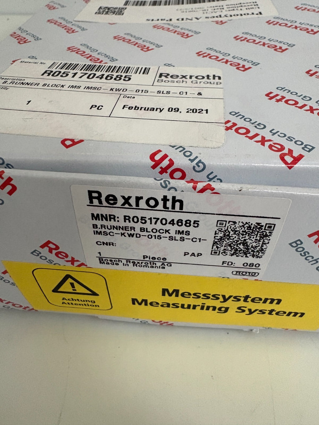 REXROTH BALL RUNNER BLOCK IMSC-KWD-015-SNS C14