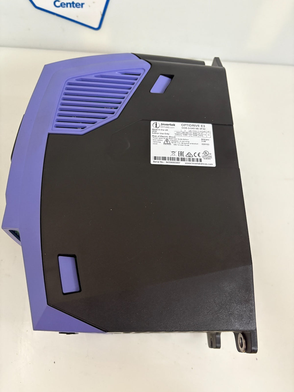 INVERTEK DRIVES OPTIDRIVE E3 ODE-3-340180-3F424
