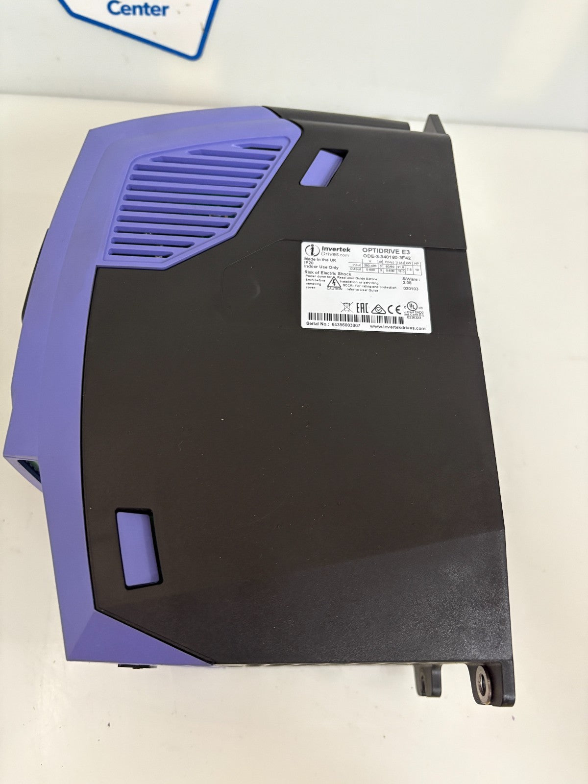 INVERTEK DRIVES OPTIDRIVE E3 ODE-3-340180-3F424