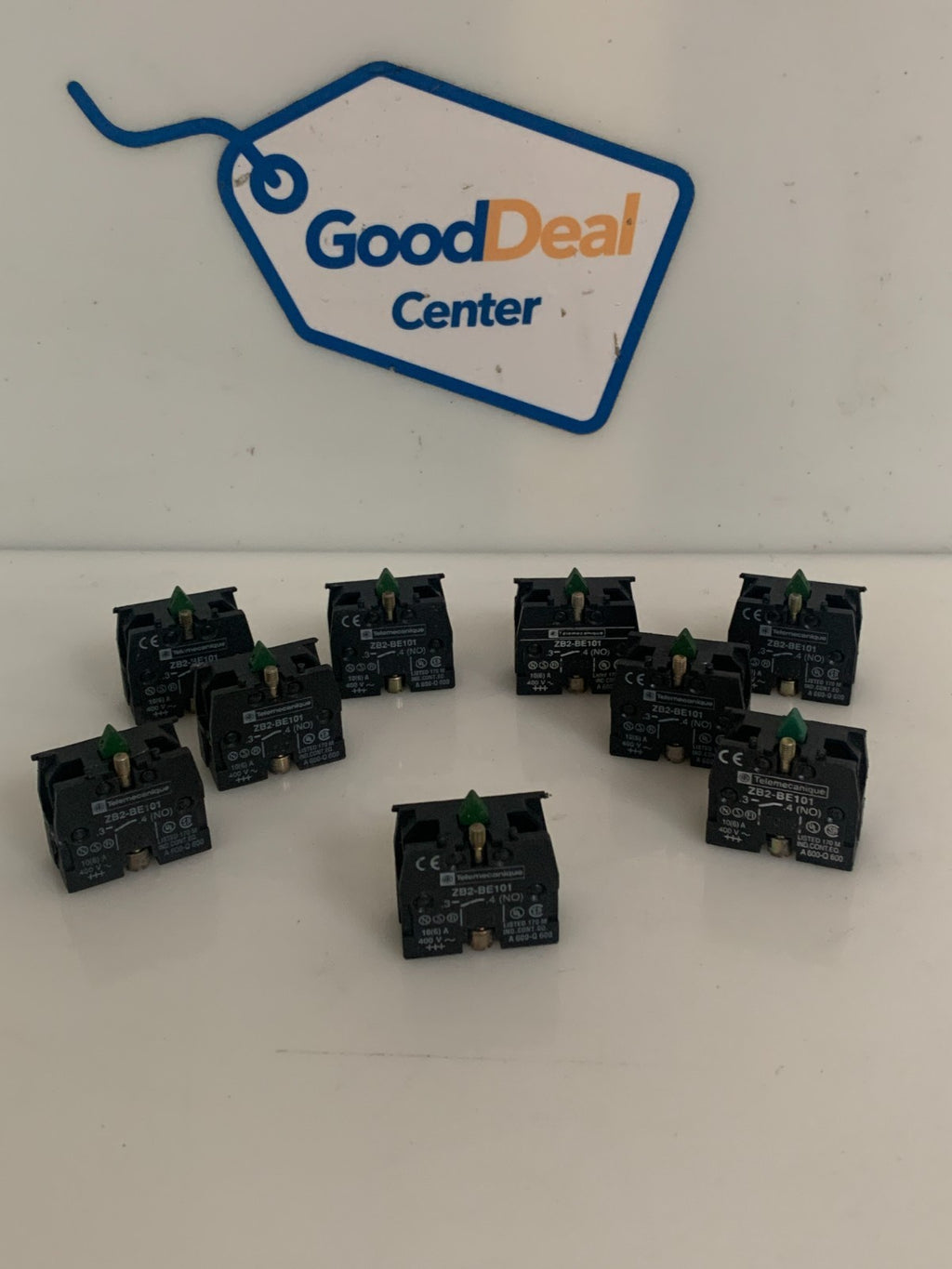 LOT OF 9 TELEMECANIQUE NO CONTACT BLOCK ZB2-BE101