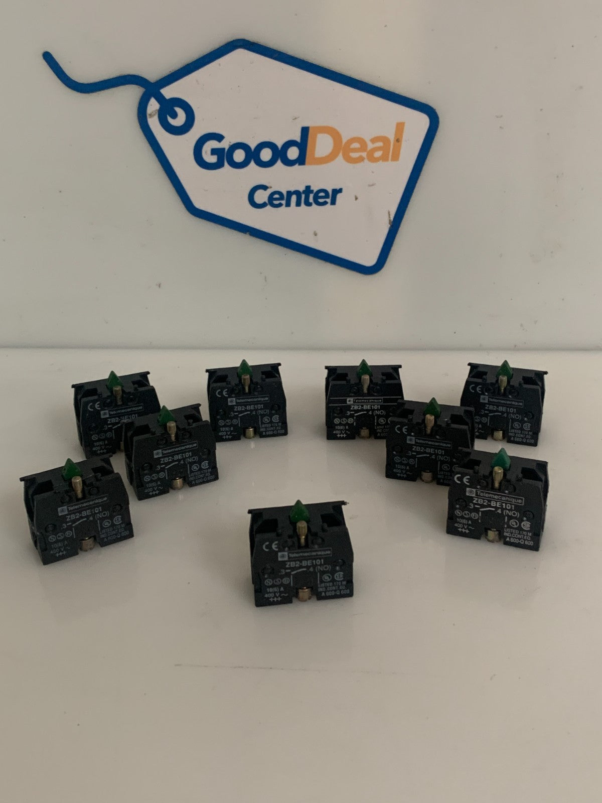 LOT OF 9 TELEMECANIQUE NO CONTACT BLOCK ZB2-BE101