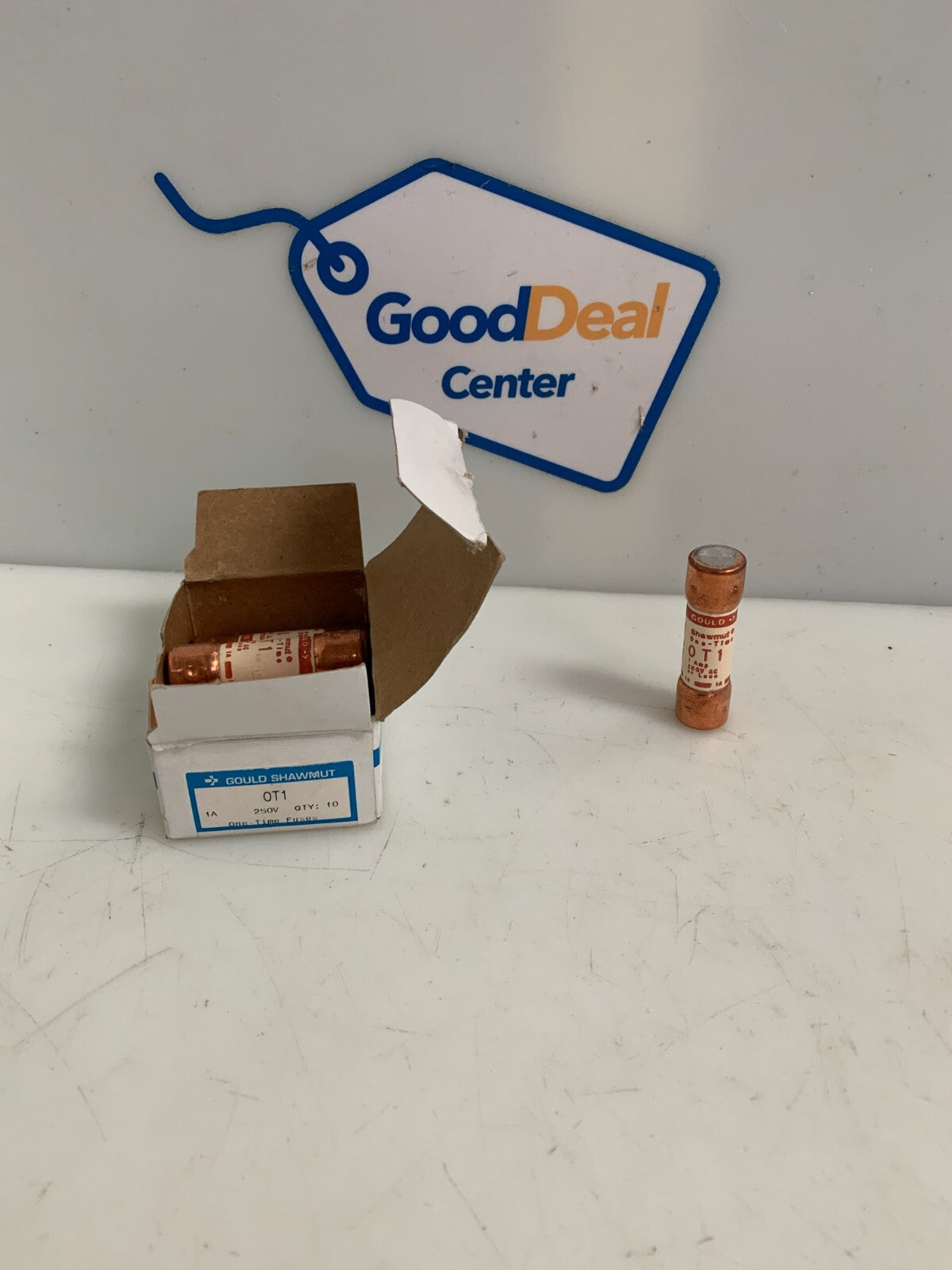 LOT OF 7 GOULD SHAWMUT ONE TIME 0T1 FUSE