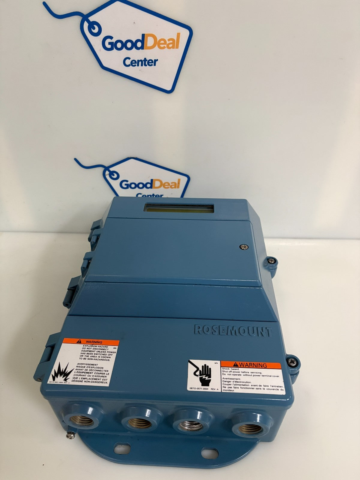 ROSEMOUNT MAGNETIC FLOWMETER TRANSMITTER 8712HR12N0M40
