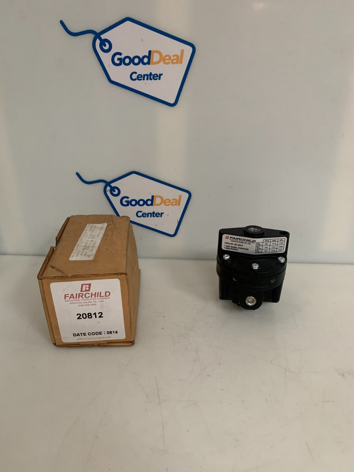 FAIRCHILD PRECISION PRESSURE REGULATING VALVE 20812
