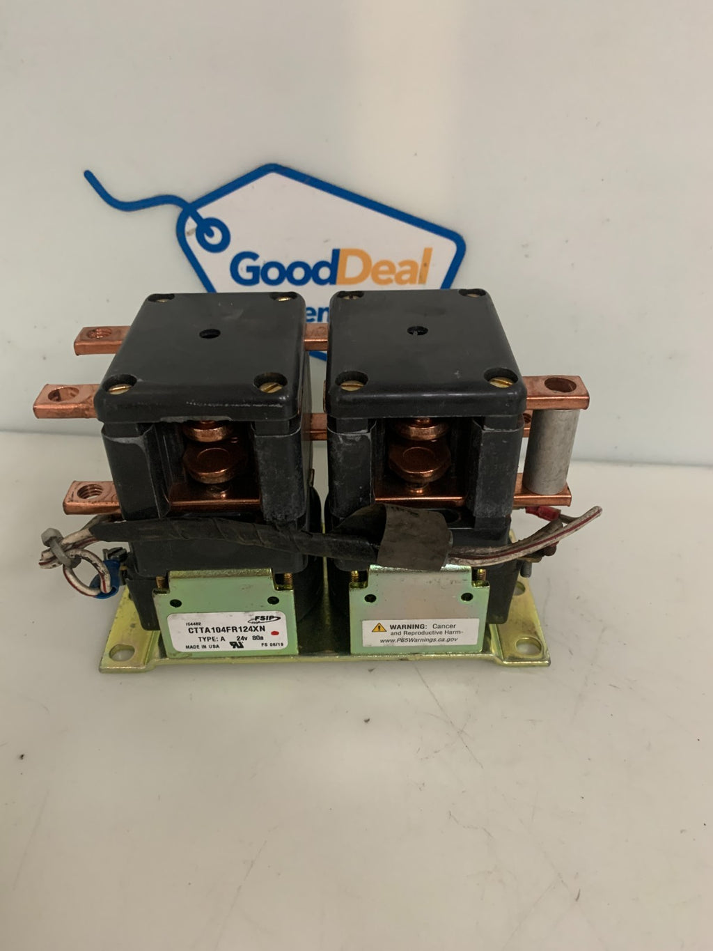 FSIP DUAL CONTACTOR CROWN ORDER PICKER CTTA104 FR124XN