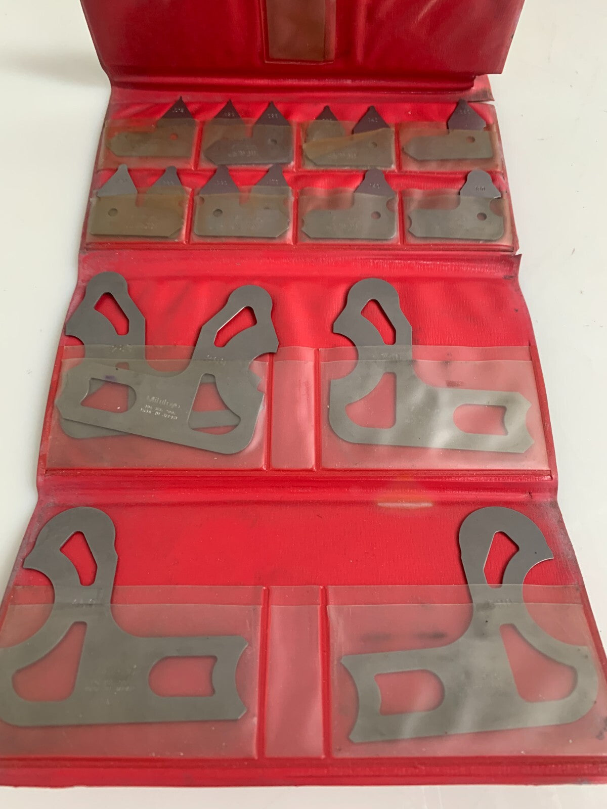 MITUTOYO RADIUS GAGE SET 186-906
