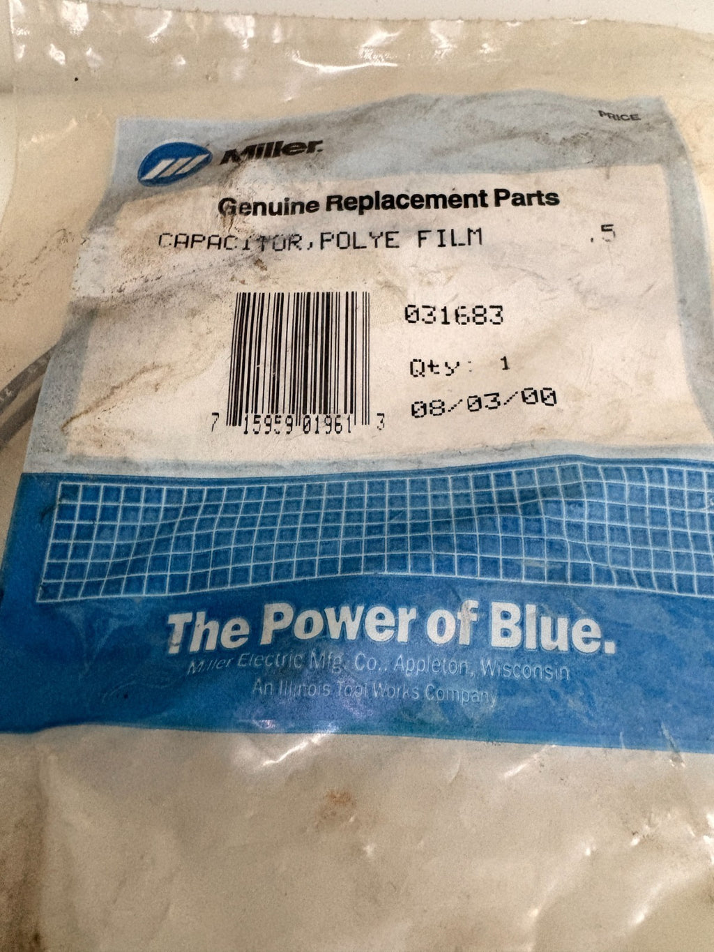 LOT OF 4 MILLER CAPACITOR 031683
