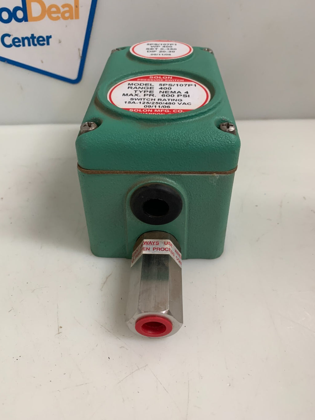SOLON PRESSURE SWITCH 5PS/107P1 NEW IN BOX