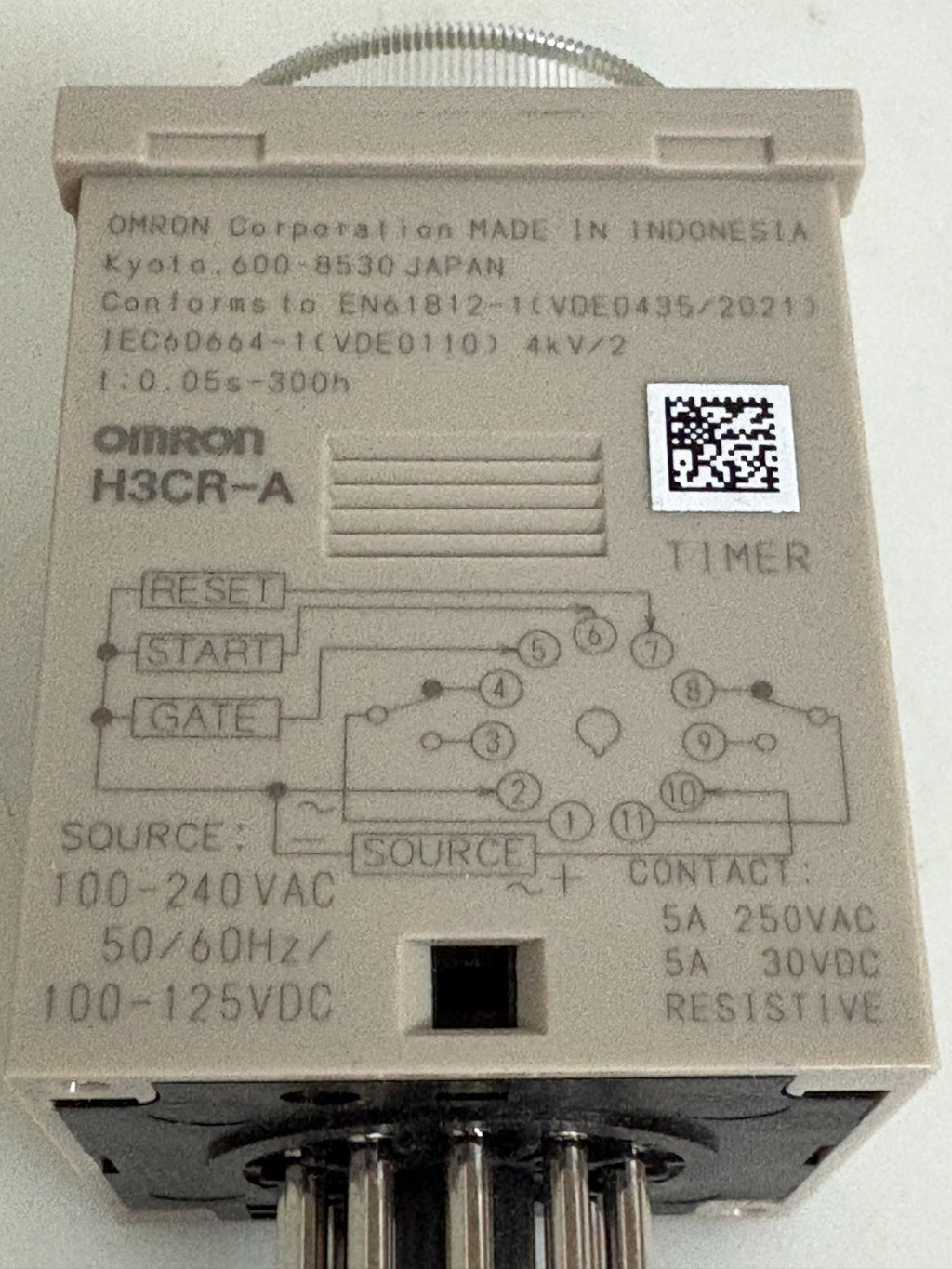 OMRON TIMER H3CR-A