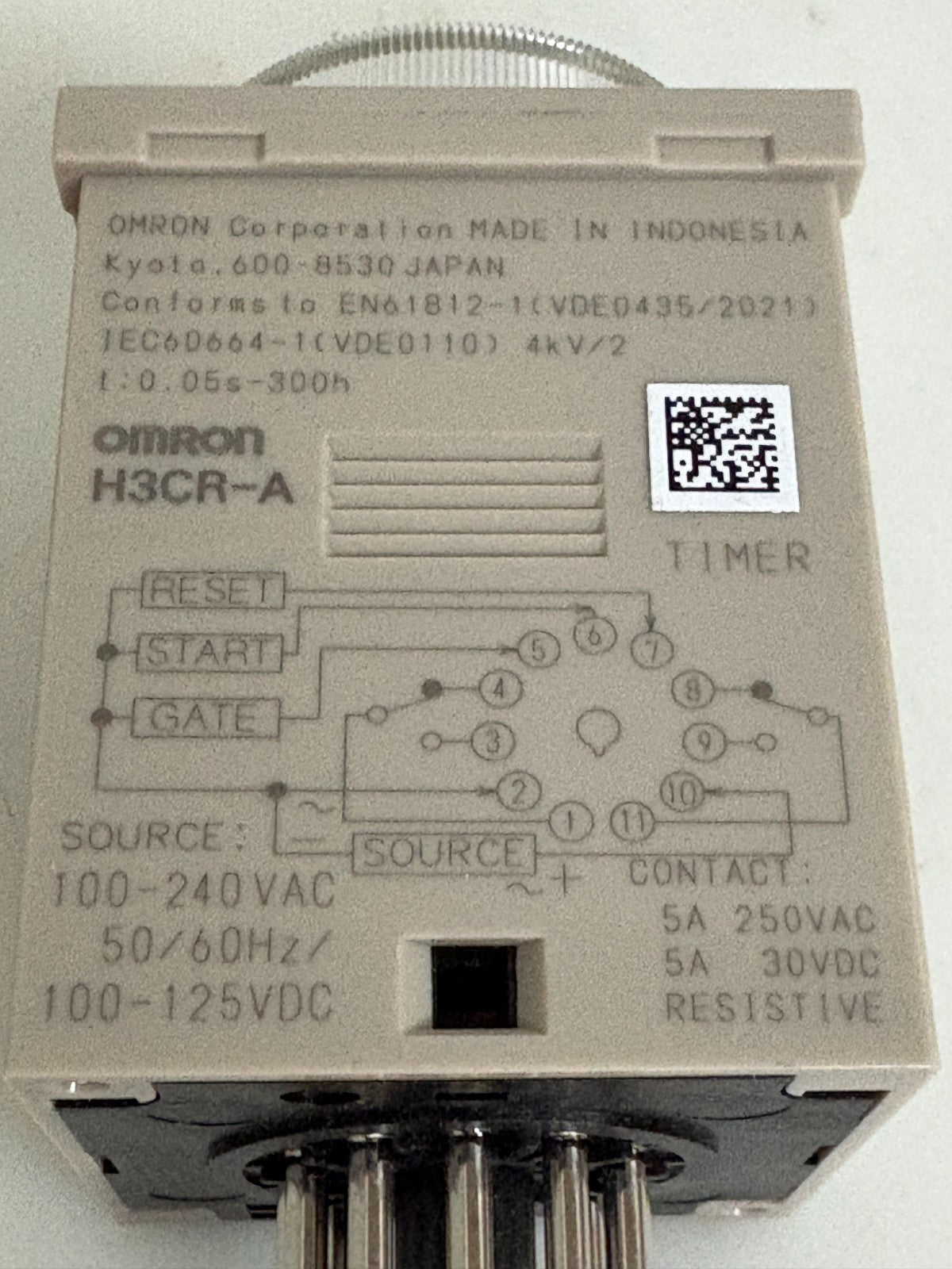 OMRON TIMER H3CR-A