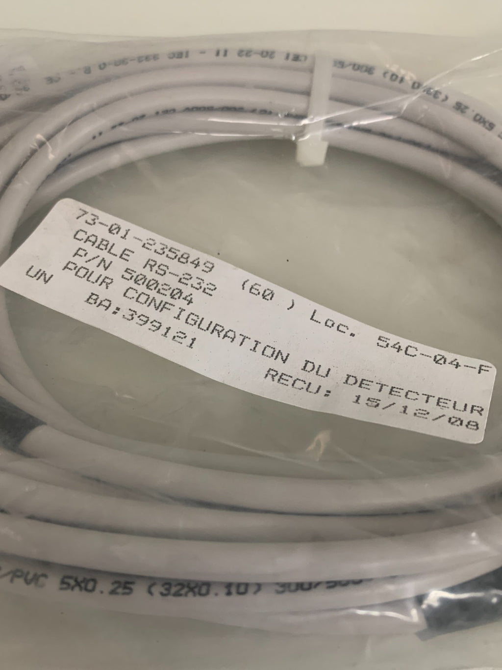DIMETIX EDS CABLE RS-232 #500 204
