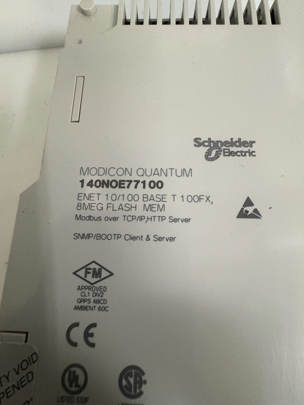 SCHNEIDER ELEC. MODICON QUANTUM 140NOE 771003