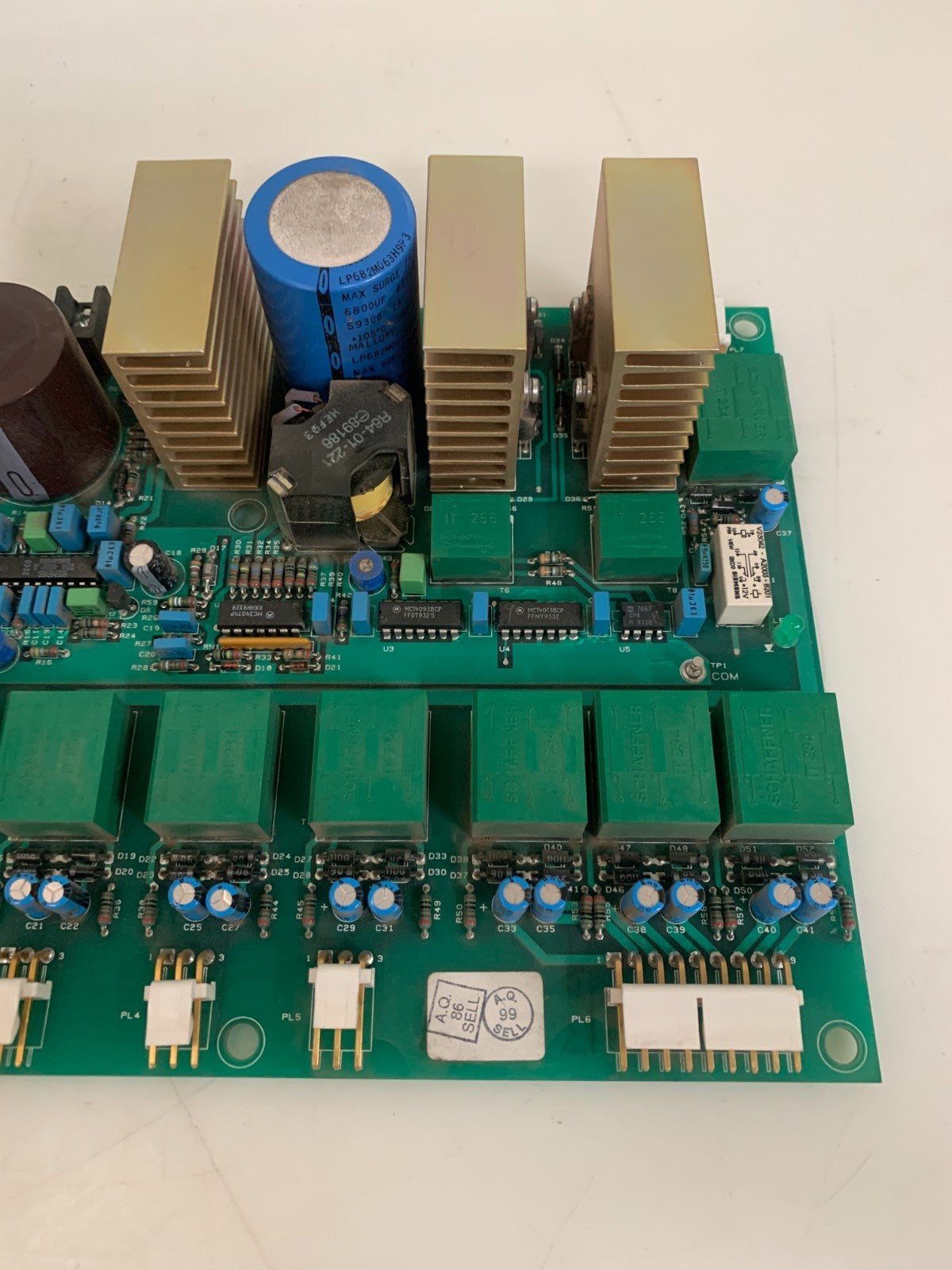SIEMENS RELCON DRIVES POWER SUPPLY BOARD R1500 2 A185