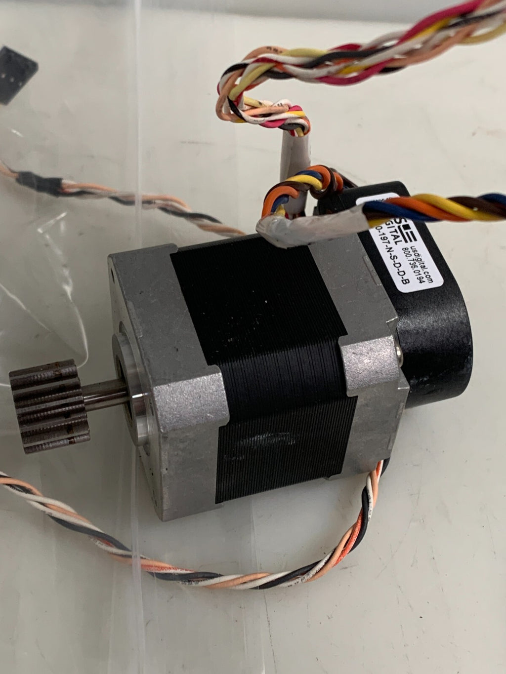 LOT OF 4 APPLIED MOTION PRODUCTS STEPPER MOTOR HT17-075D 3 WITH US DIGITAL4