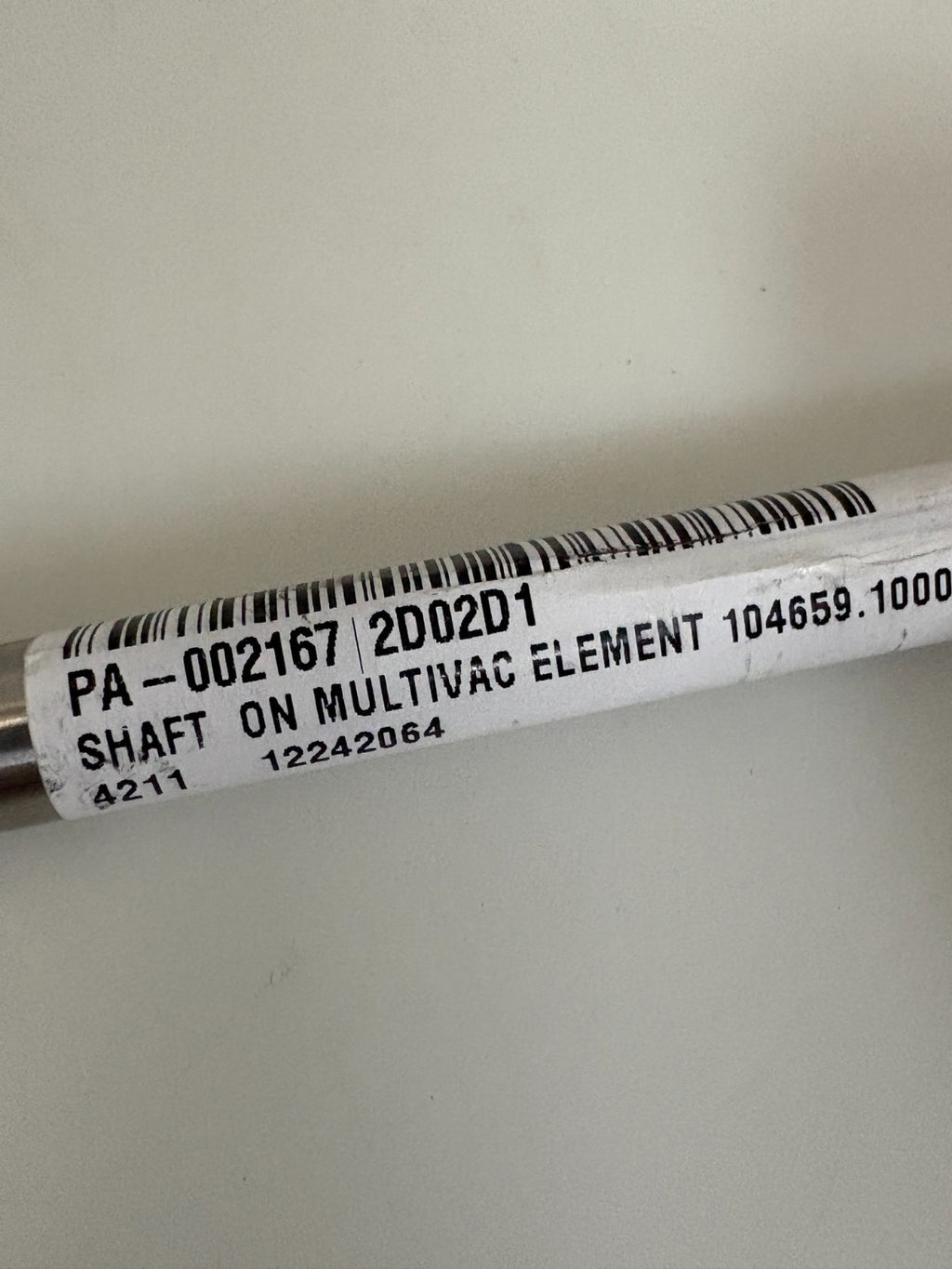 MULTIVAC PSP ELEMENT SHAFT 12242064