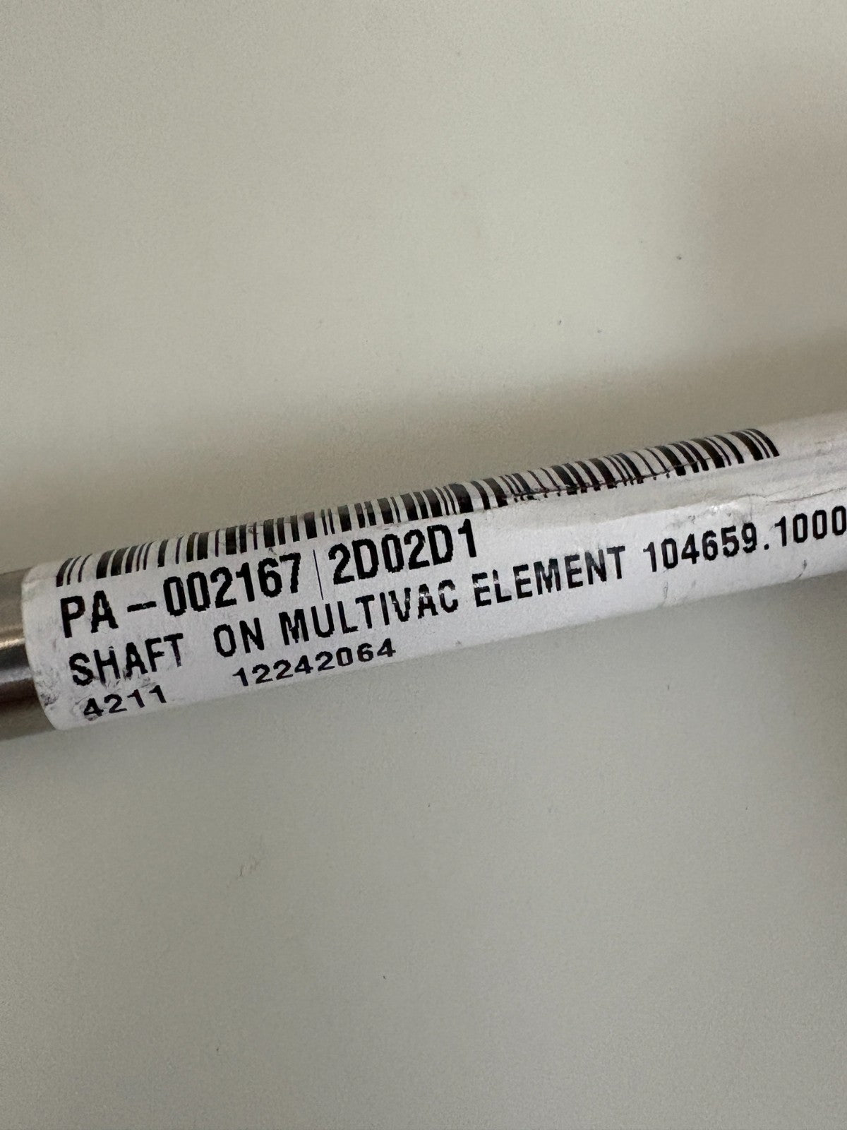 MULTIVAC PSP ELEMENT SHAFT 12242064