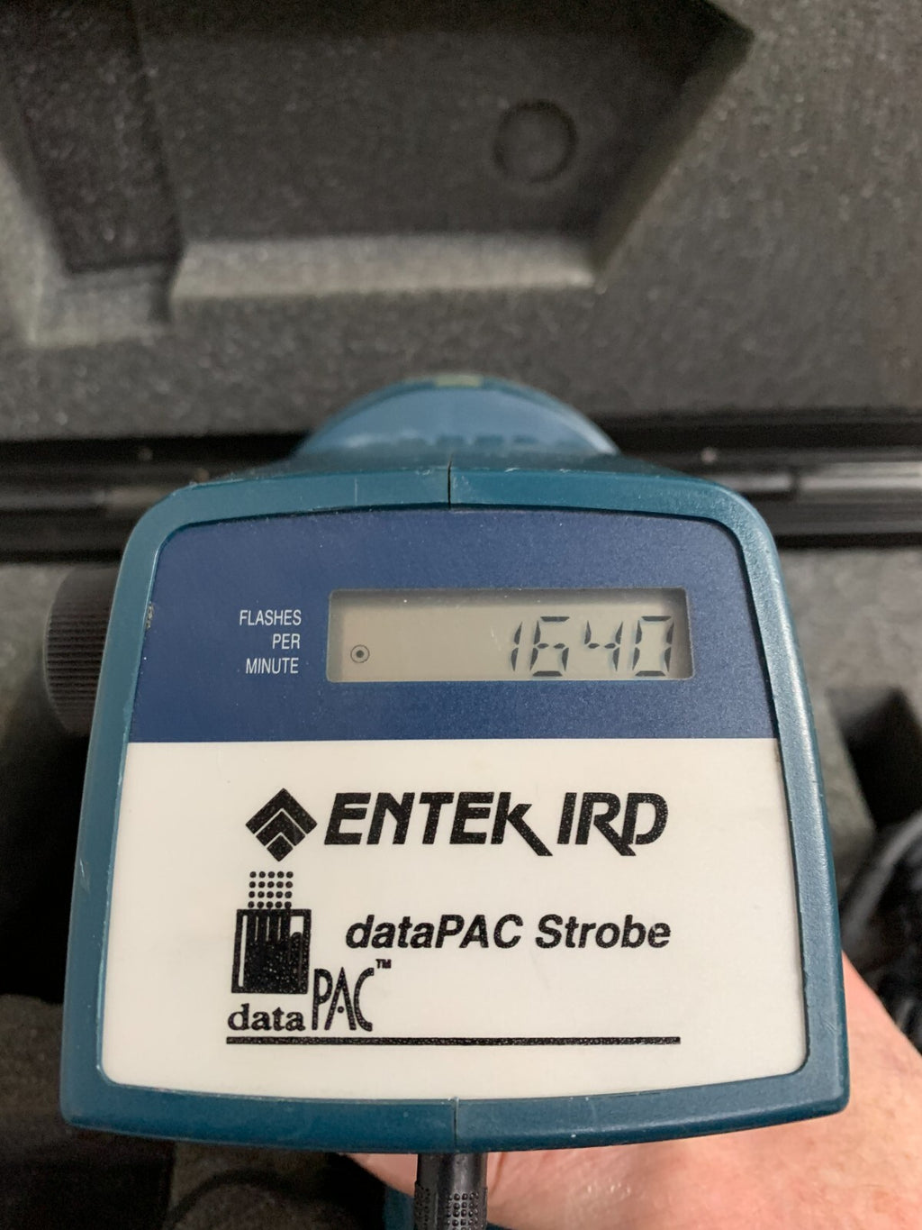 MONARCH INSTRUMENT ENTEK IRD DATAPAC STROBE LIGHT IN CASE1