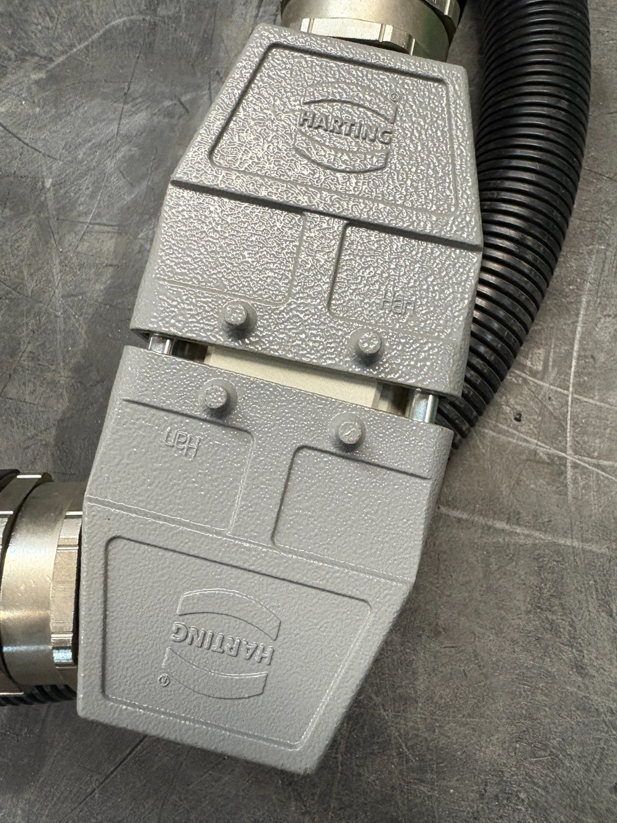 HARTING PC-GF20 7 CABLE PC-GF20 42 PIN FEMALE AND MALE CONNECTOR1