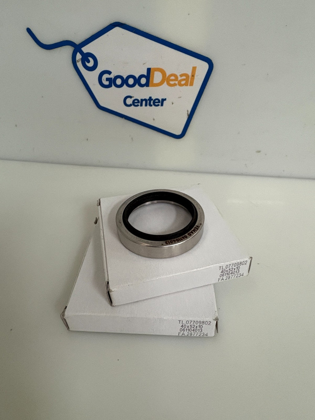 LOT OF 2 OIL SEAL S.STEEL 40X52X10  #061104013