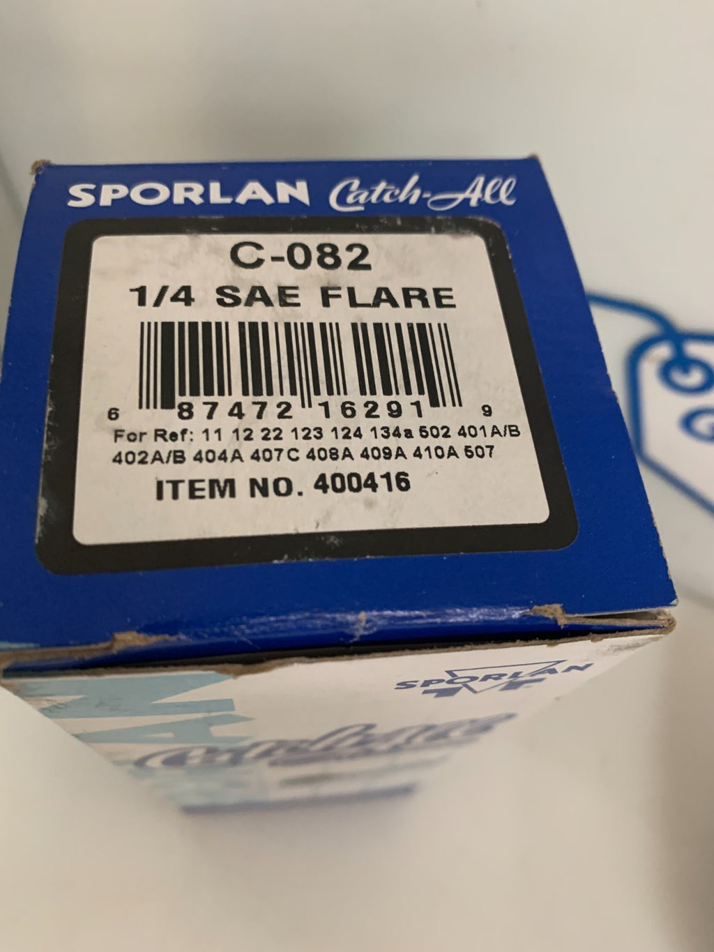 SPORLAN C-082 1/4" FILTER DRIER