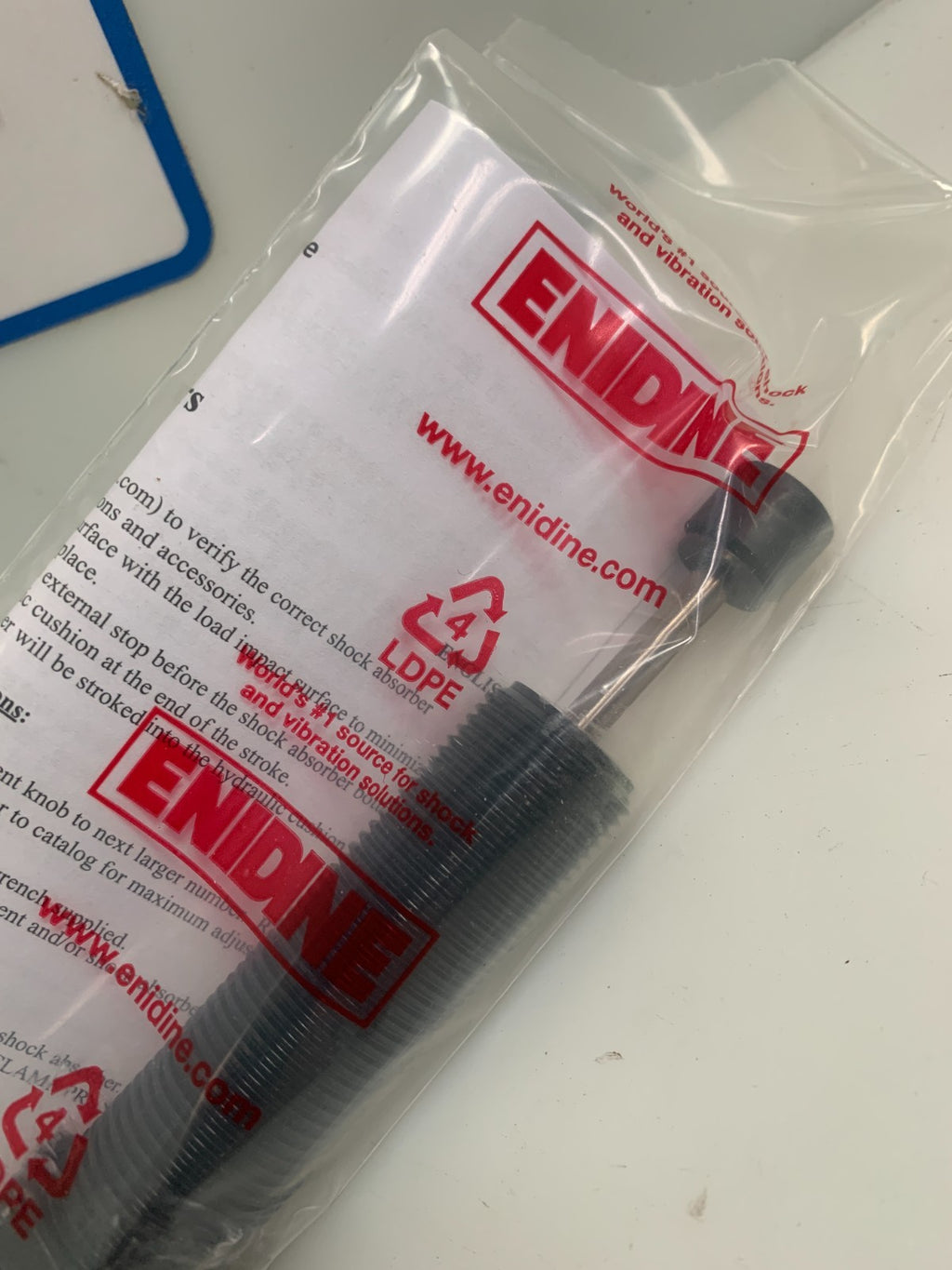 ITT / Enidine Inc.   Hydraulic Shock Absorber  NM238442  W/Bumper