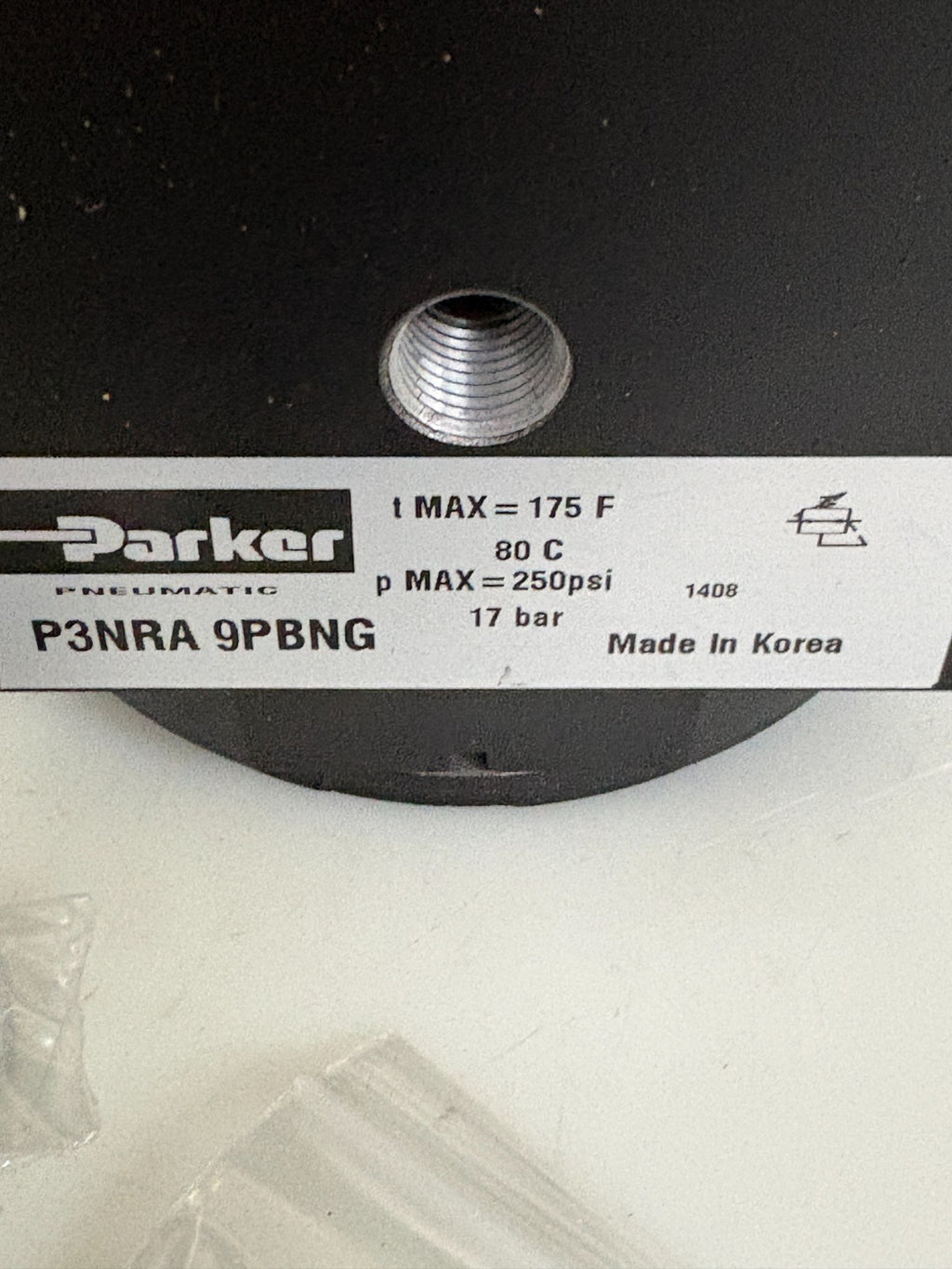 PARKER P3N 1"-1/2" REGULATOR P3NRA9PBNG2