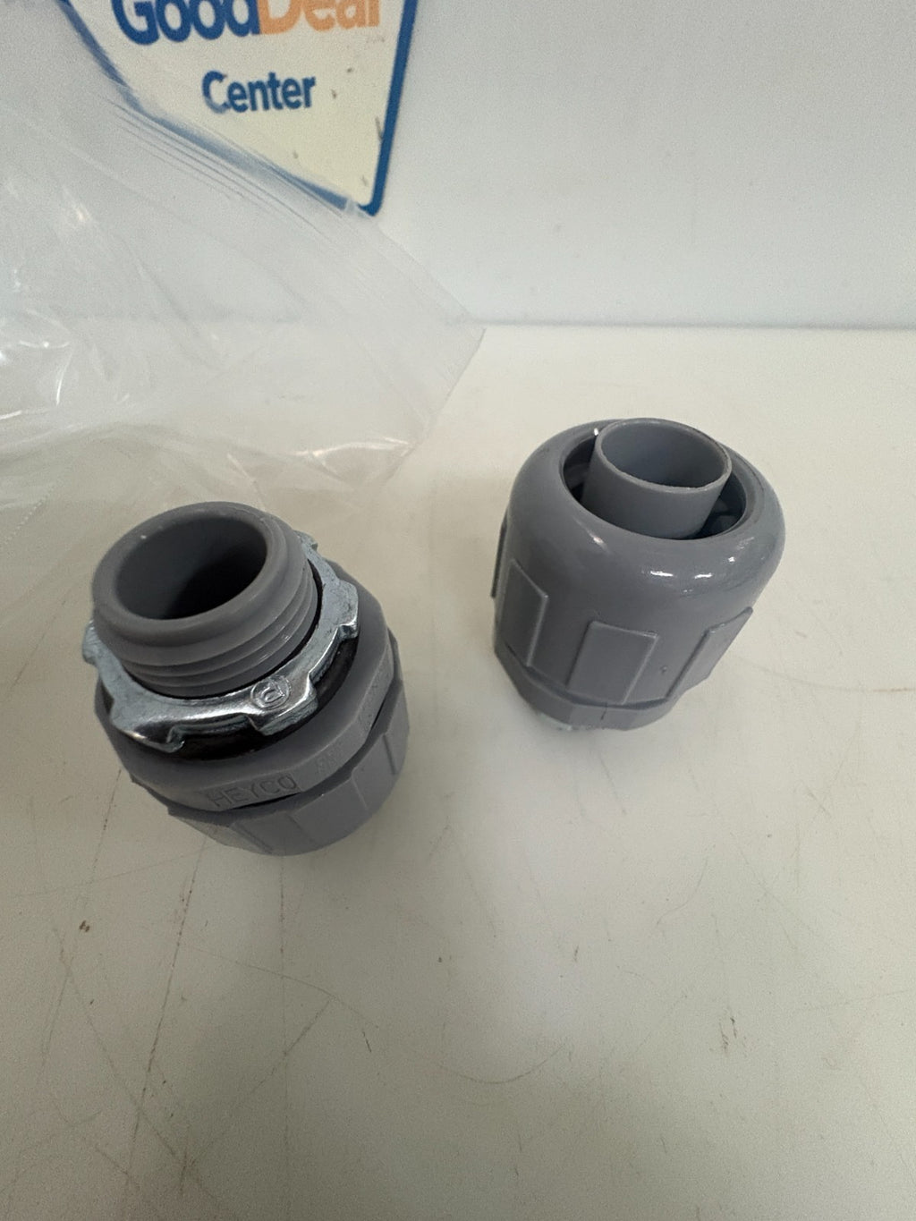 LOT OF 10 HEYCO SEALTIGHT 1/2" PVC FNMC-B1
