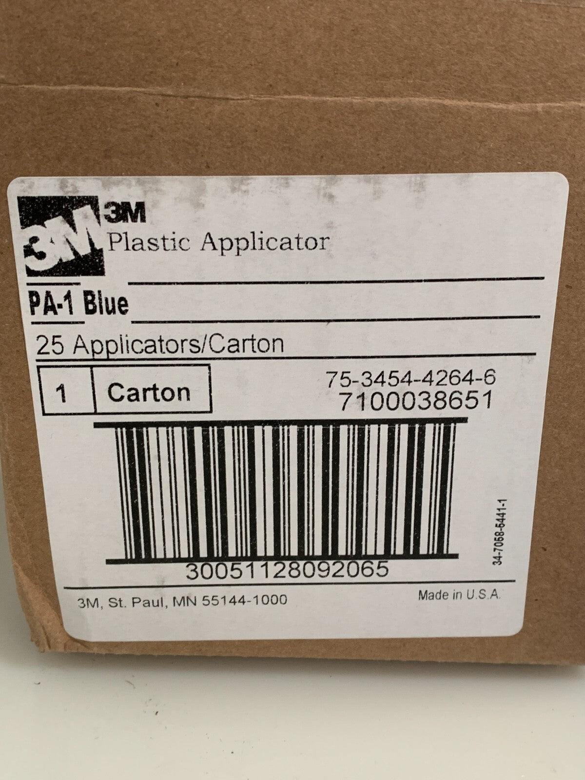3M Hand Applicator PA1-B Blue Squeegee  (Box of 25)2