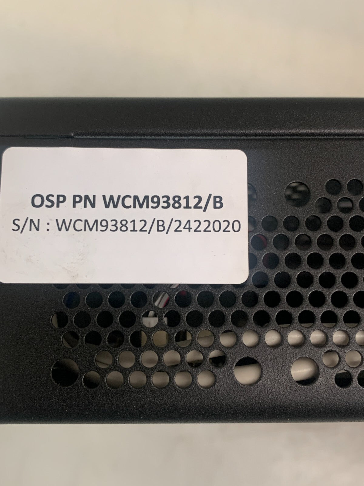 MOREX Computer  WCM93812/B