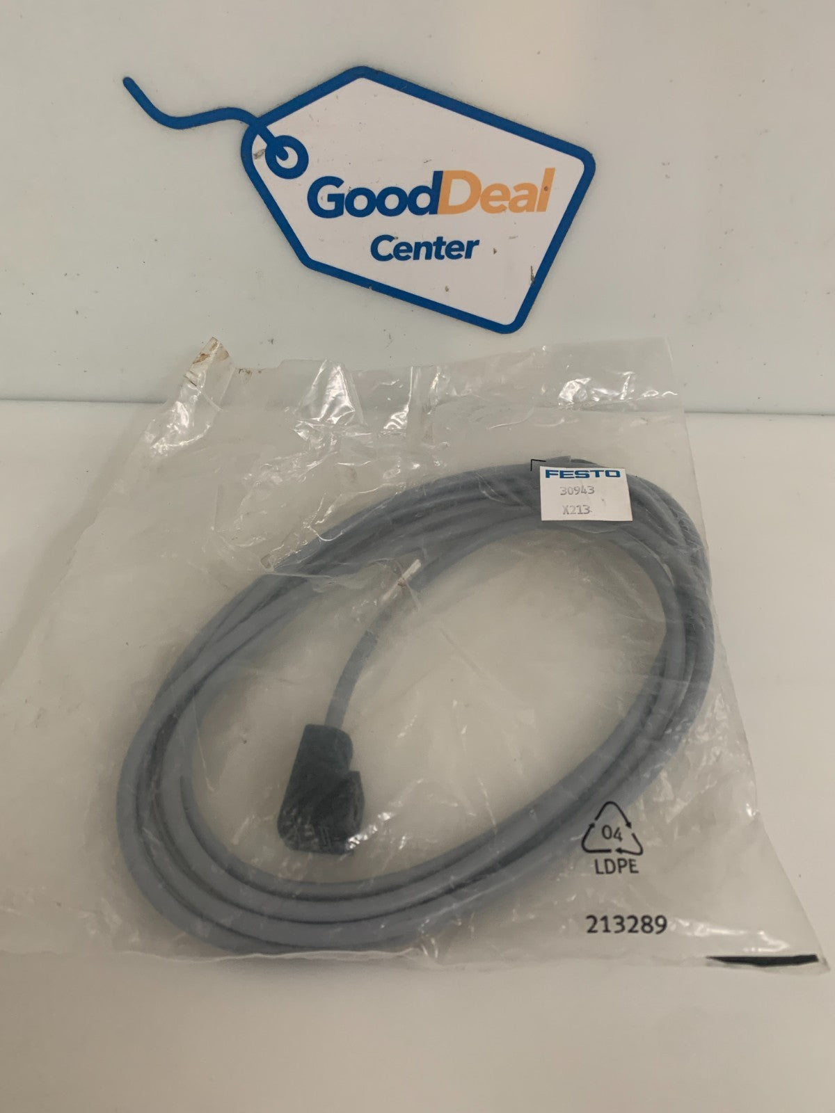 FESTO 30943 LED PLUG SOCKET W/CABLE KME-1-24-2,5